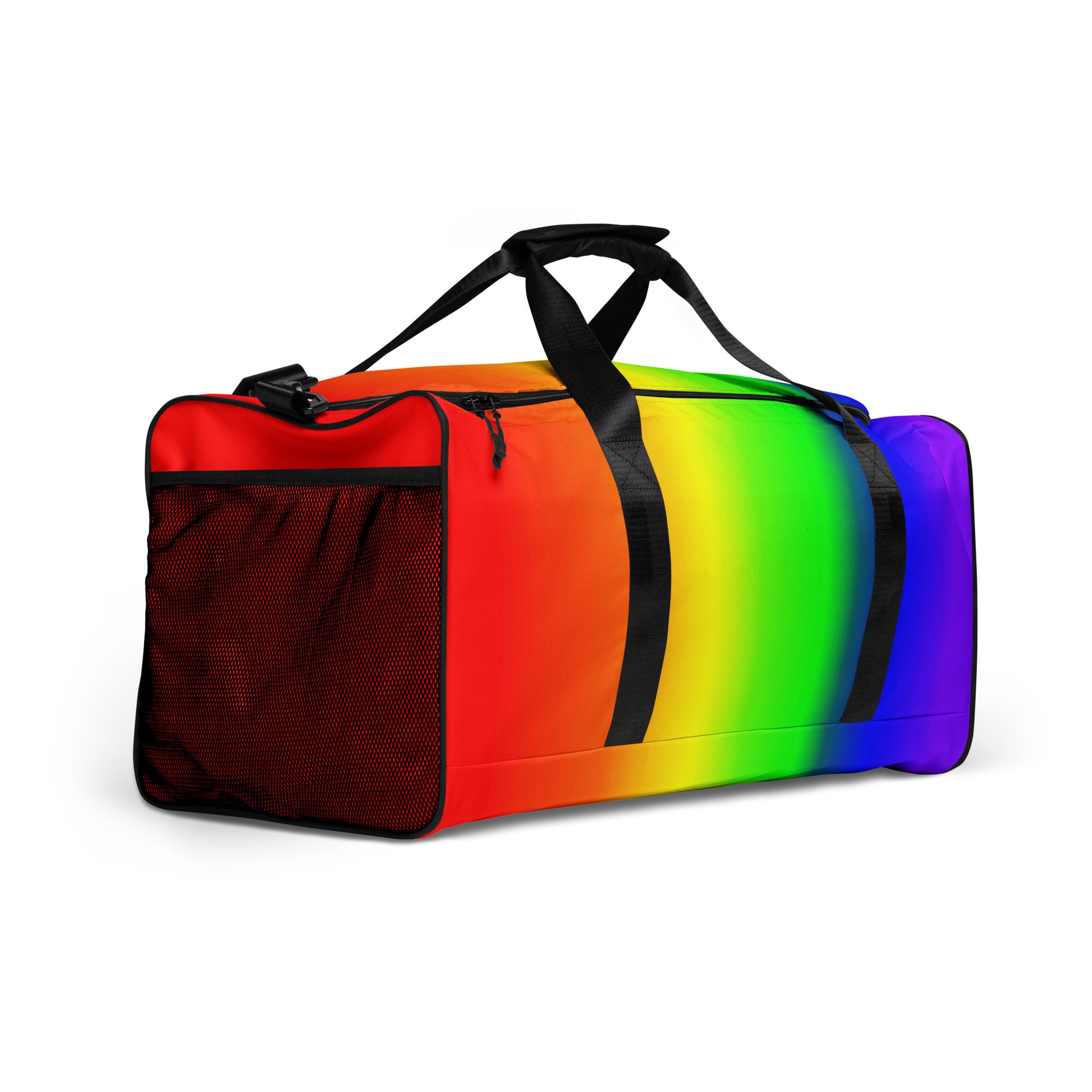 LGBTQ Pride Duffel Bag - Ombre all-over-print-duffle-bag-white-right-front-642cd71b8fa2a