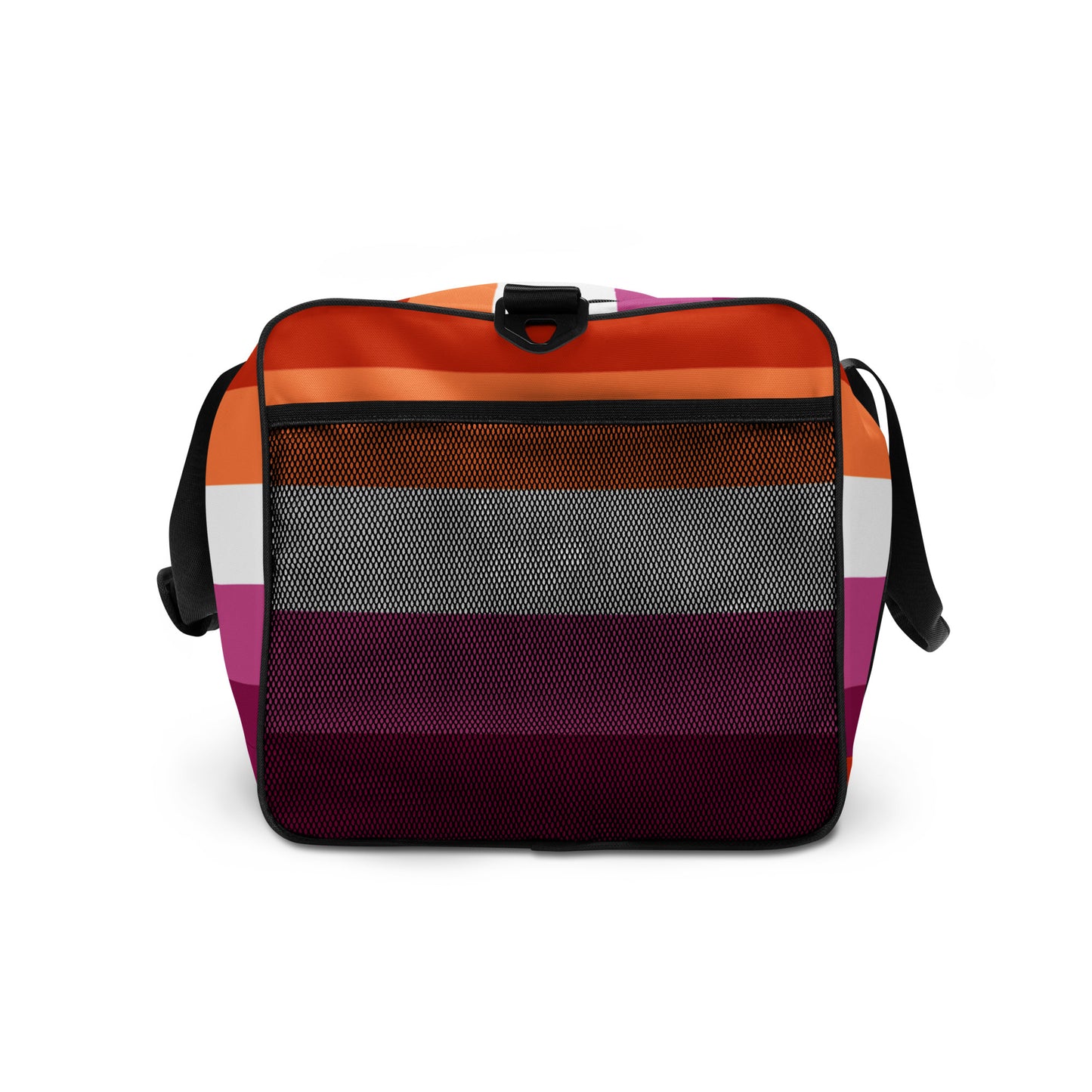 Lesbian Pride Flag Weekender Duffel Bag all-over-print-duffle-bag-white-right-side-637072df75cf3