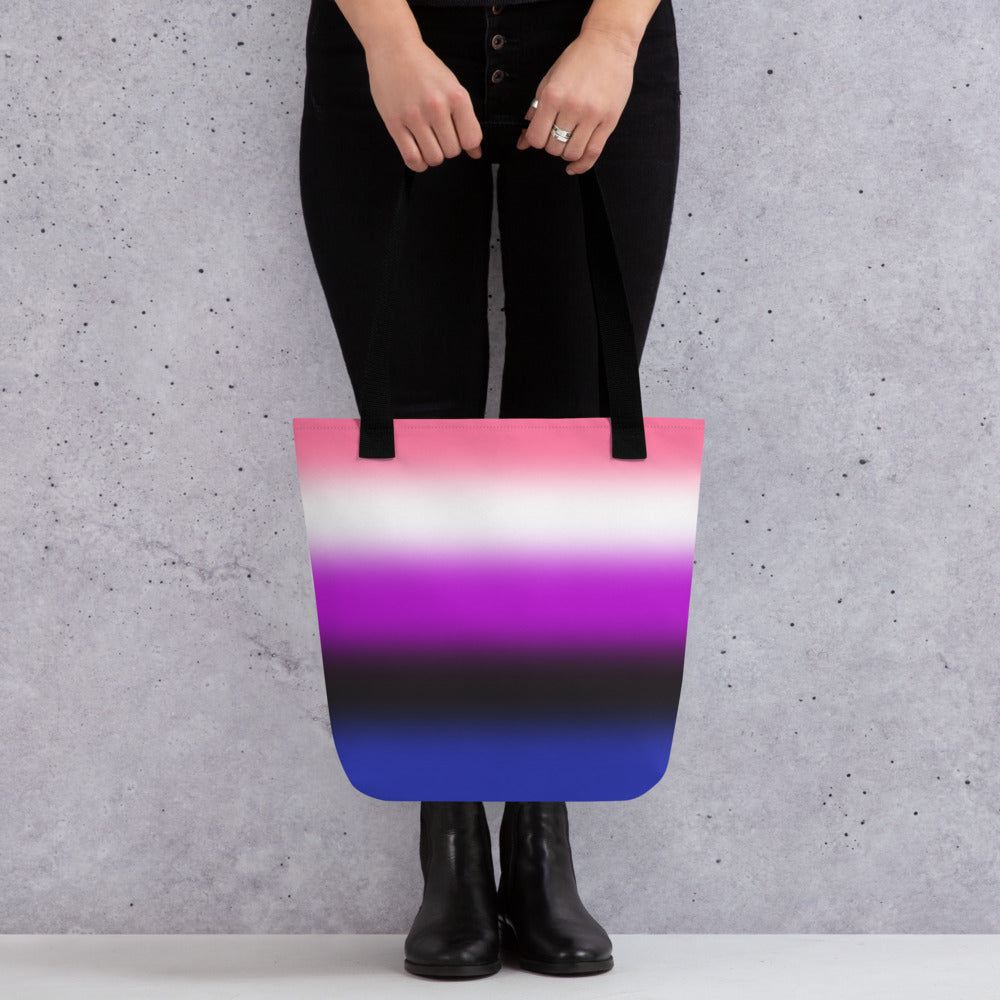 Genderfluid Pride Tote Bag - Ombre all-over-print-tote-black-15x15-mockup-638e8d2e68af7