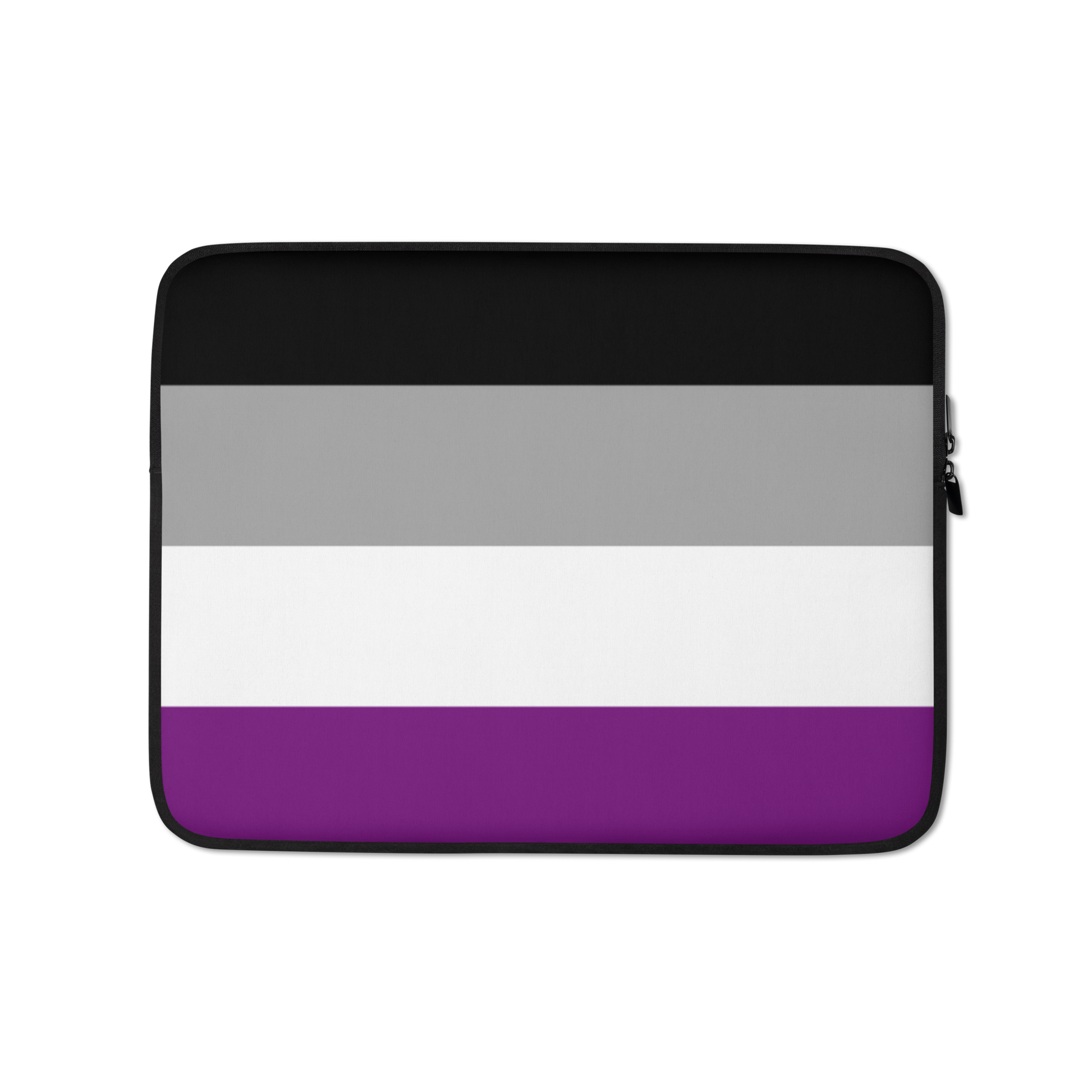 Asexual Ace Pride Flag Laptop Sleeve 13in Asexual asexual-ace-pride-flag-laptop-sleeve-13-front