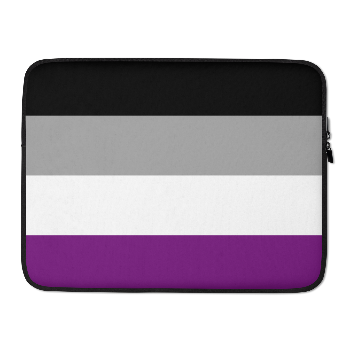 Asexual Ace Pride Flag Laptop Sleeve 15in Asexual asexual-ace-pride-flag-laptop-sleeve-15-front