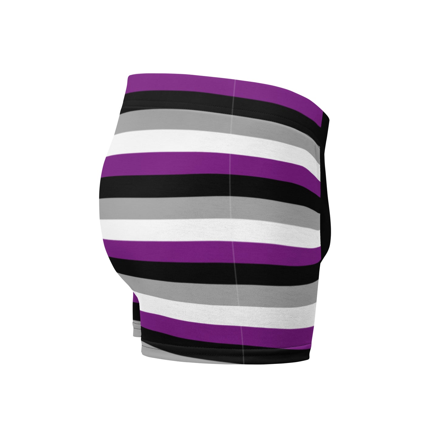 Asexual Ace Pride Stripes Mens Boxer Brief Underwear asexual-ace-pride-stripes-mens-boxer-brief-underwear-right