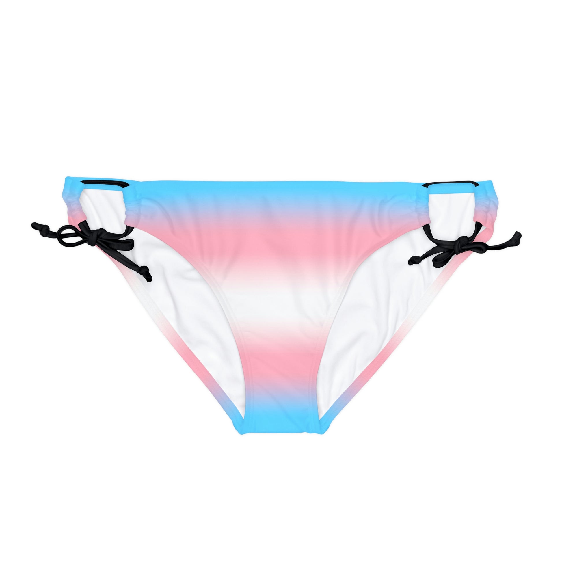 Transgender Trans Pride Bikini Bottom - Ombre Black Transgender b2e2a88618c1acc7597a29a8d15284ae