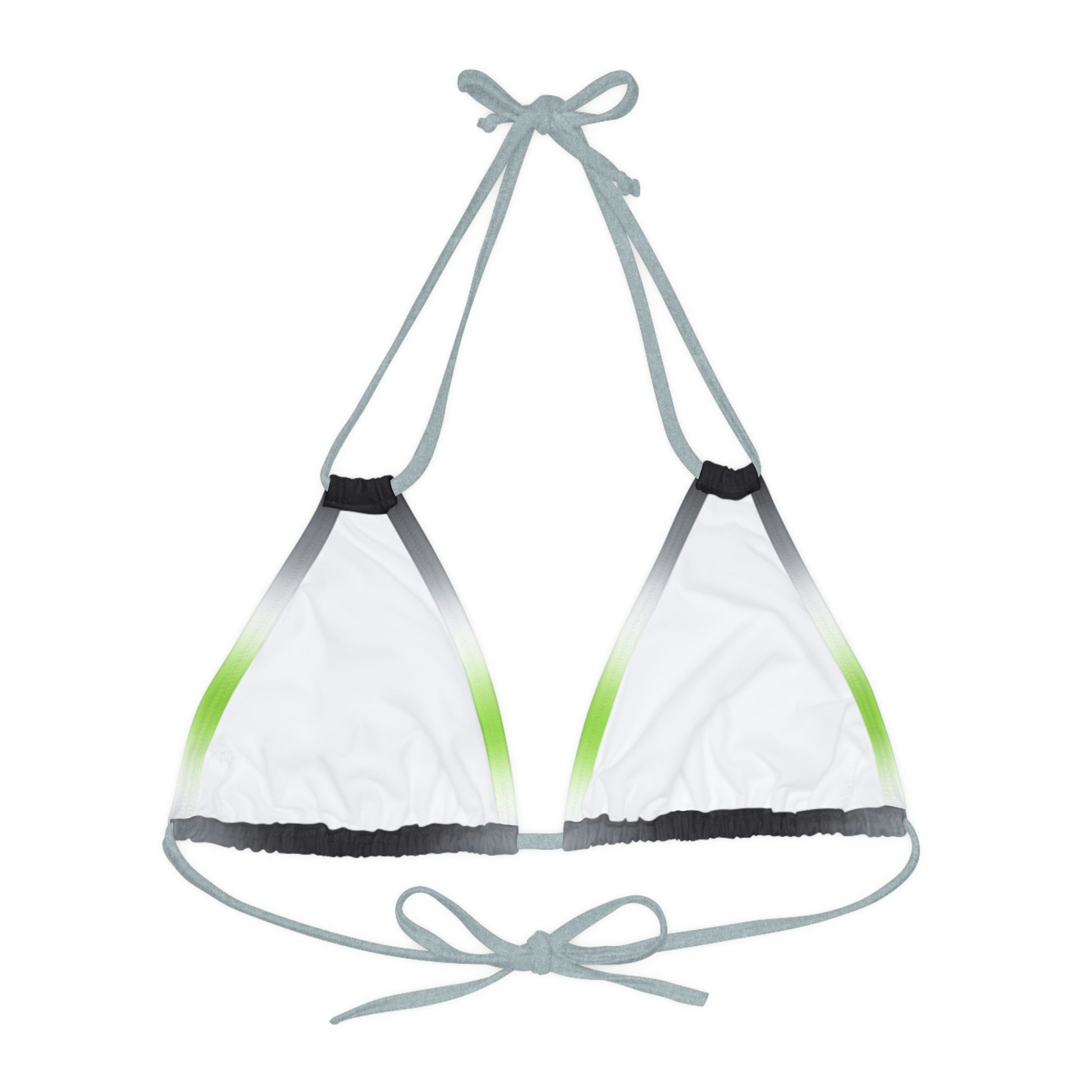 Agender Pride String Bikini Top in Ombre b9a9b7a23435bb0ffd374fc87b6e03ff