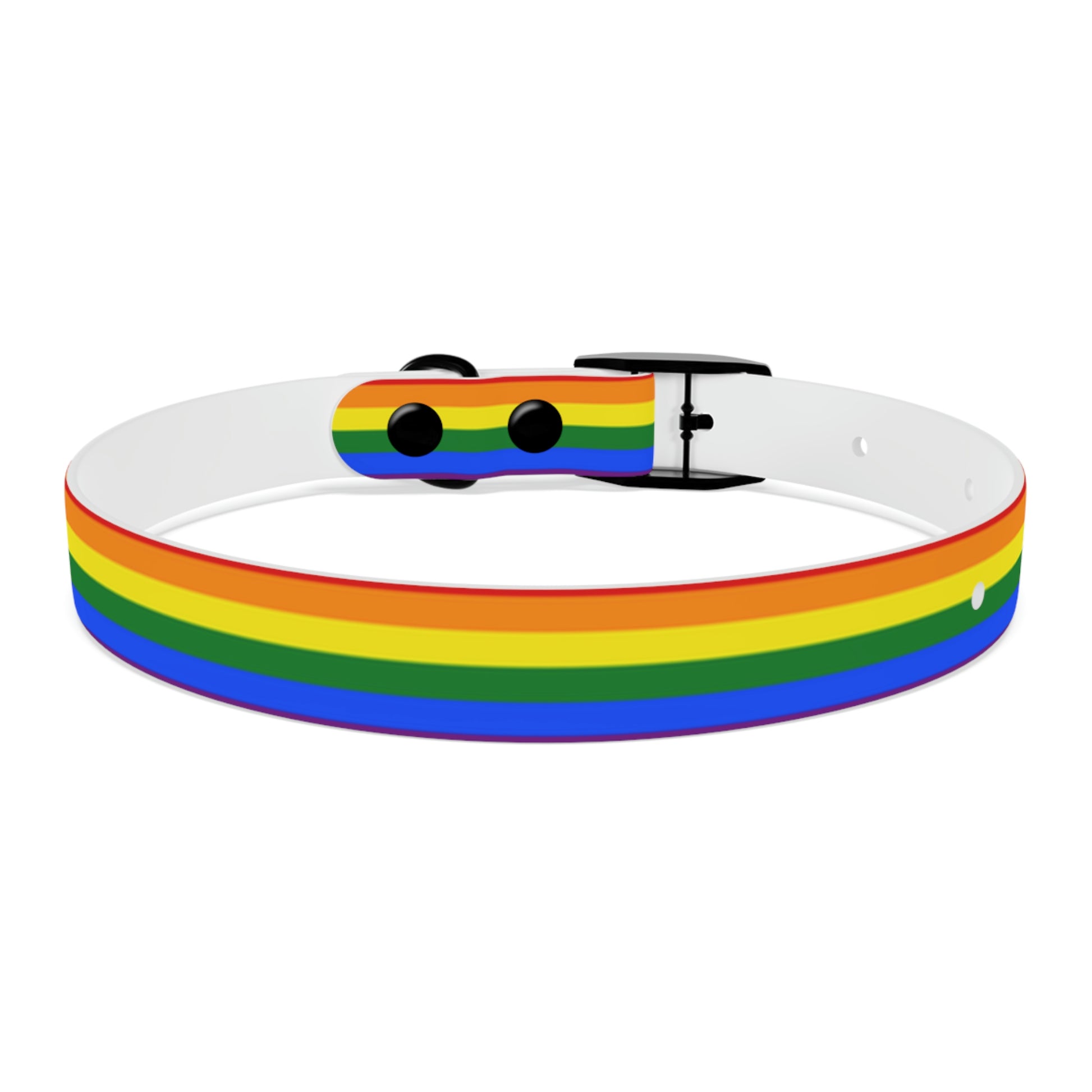 Rainbow Pride Dog Collar