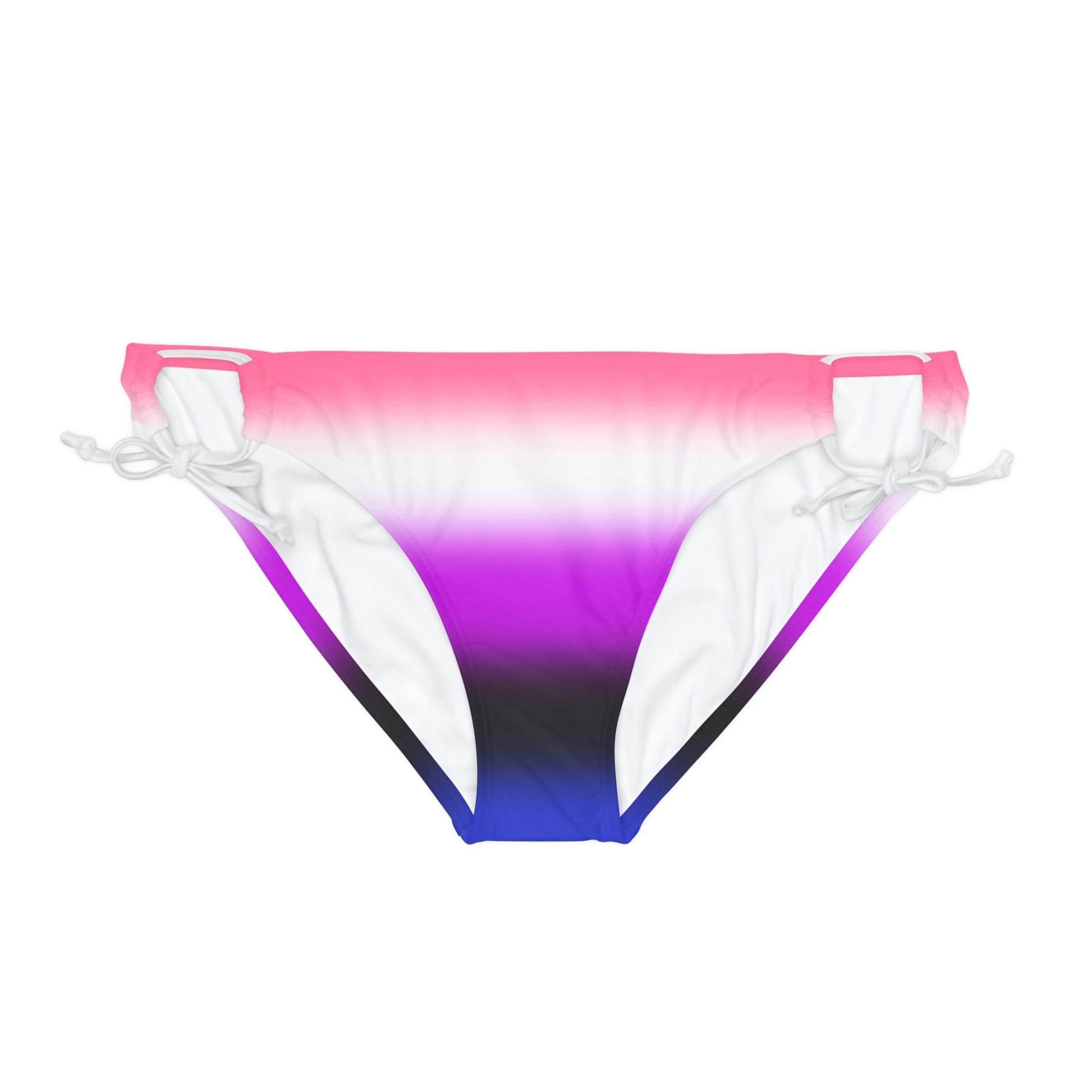 Genderfluid Pride Bikini Bottom - Ombre White Genderfluid cf616fd65fae6bd367bcd55e62ecdd97