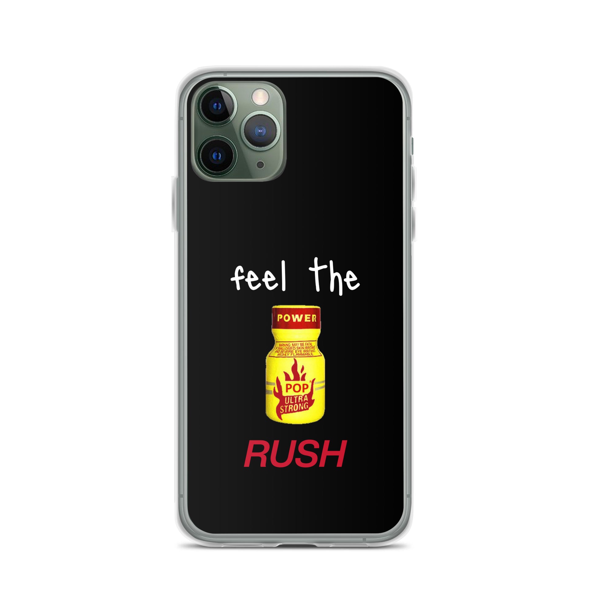 Feel The Rush Apple iPhone Cell Phone Case iPhone 11 Pro clear-case-for-iphone-iphone-11-pro-case-on-phone-64127761a5d4f