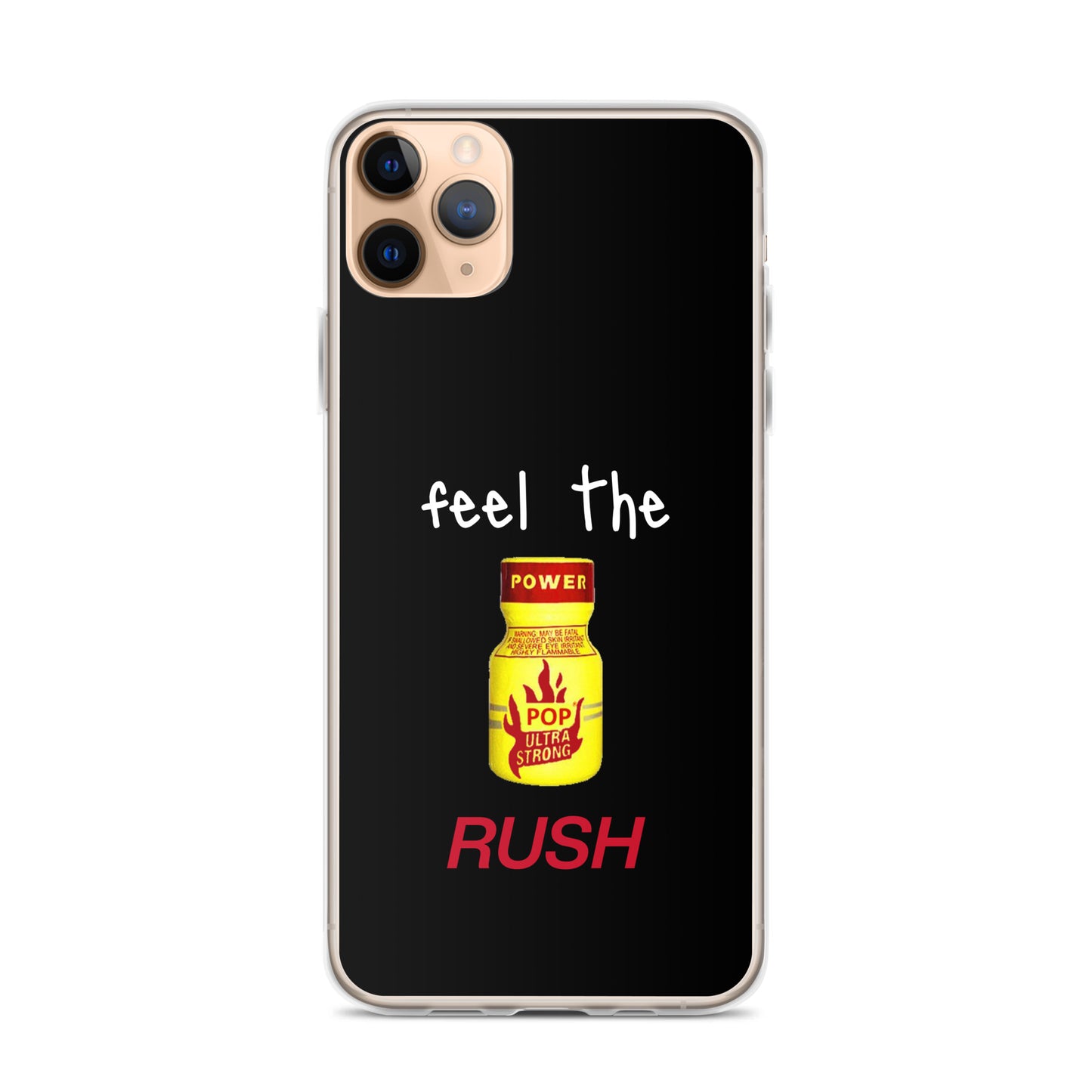 Feel The Rush Apple iPhone Cell Phone Case iPhone 11 Pro Max clear-case-for-iphone-iphone-11-pro-max-case-on-phone-64127761a5df6