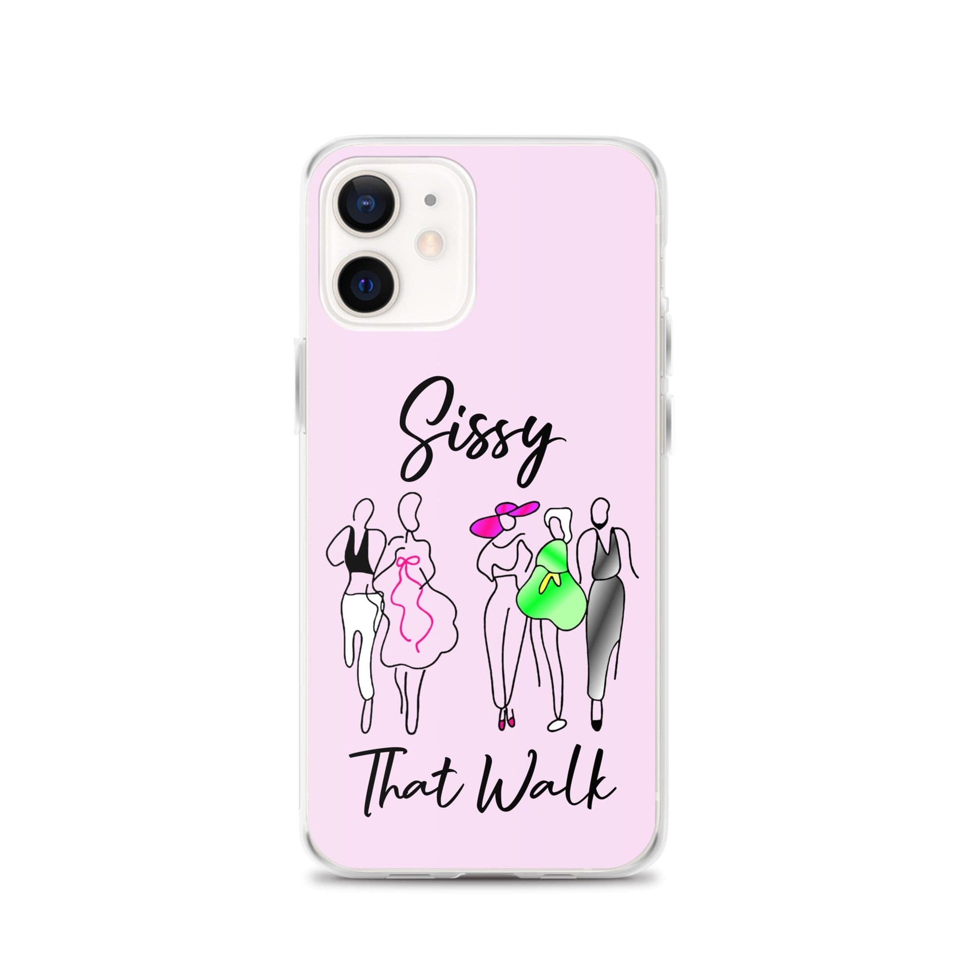 Sissy That Walk Apple iPhone Cell Phone Case iPhone 12 clear-case-for-iphone-iphone-12-case-on-phone-6412734e14dd0