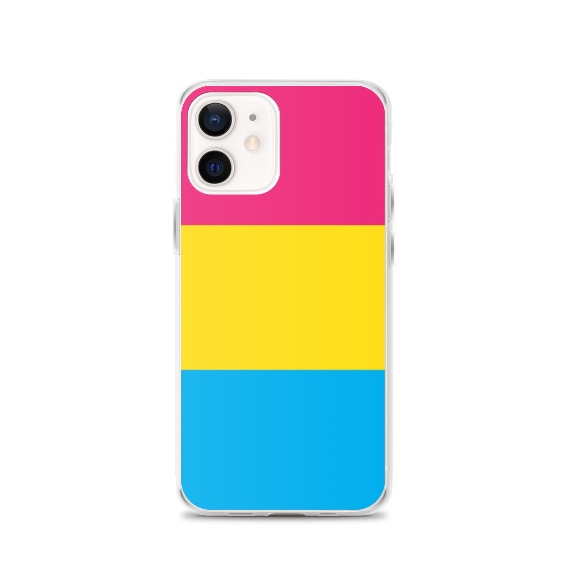 Pansexual Pan Pride Apple iPhone Case Pansexual clear-case-for-iphone-iphone-12-case-on-phone-642f5788185e3