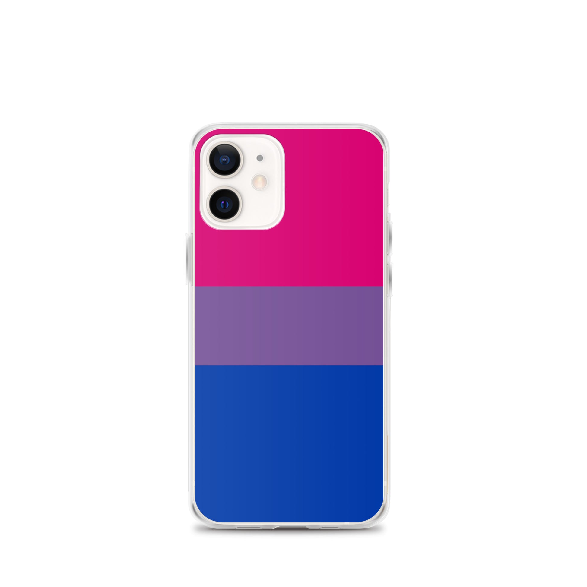 Bisexual Bi Pride Apple iPhone Cell Phone Case Bisexual clear-case-for-iphone-iphone-12-mini-case-on-phone-642f59445f9c0