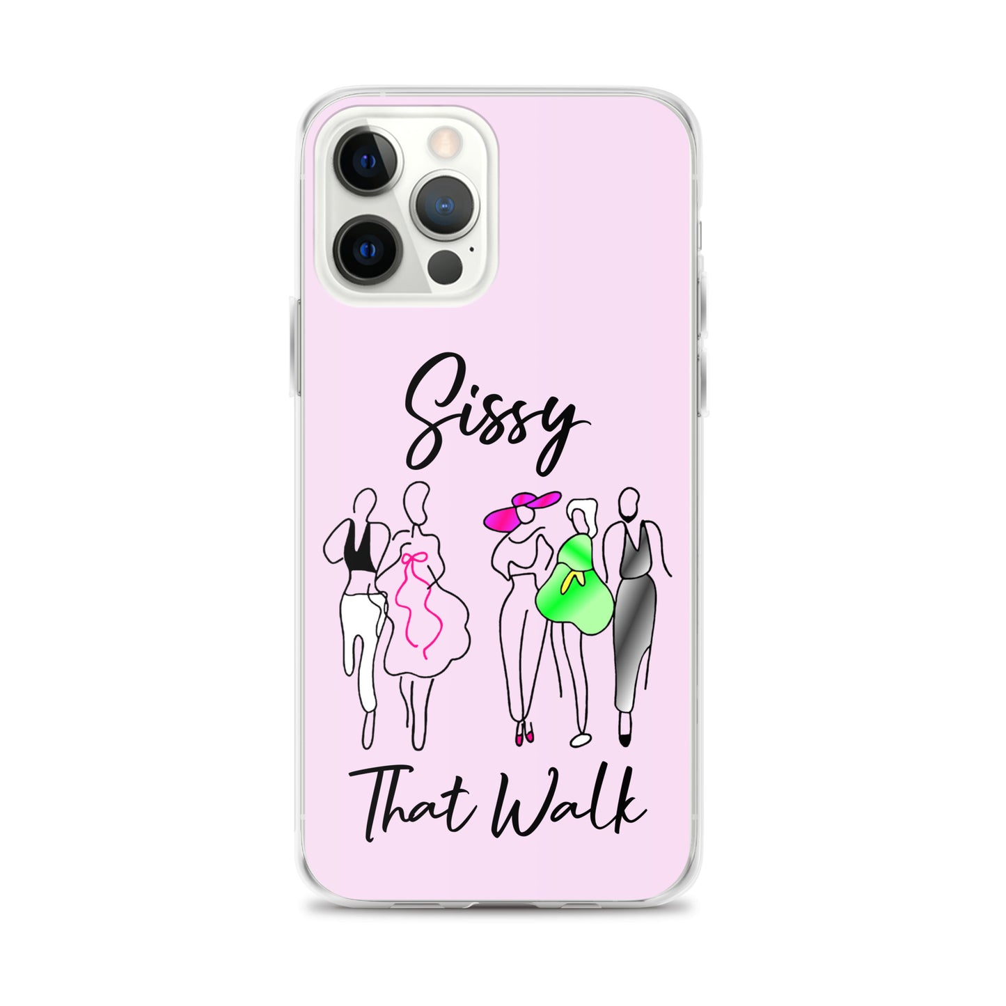 Sissy That Walk Apple iPhone Cell Phone Case iPhone 12 Pro Max clear-case-for-iphone-iphone-12-pro-max-case-on-phone-6412734e14fb5