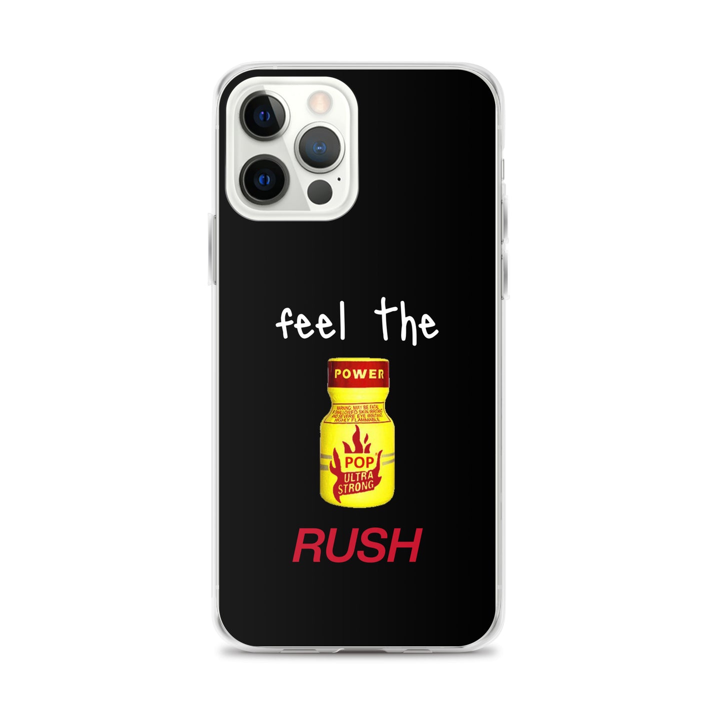 Feel The Rush Apple iPhone Cell Phone Case iPhone 12 Pro Max clear-case-for-iphone-iphone-12-pro-max-case-on-phone-64127761a60c2