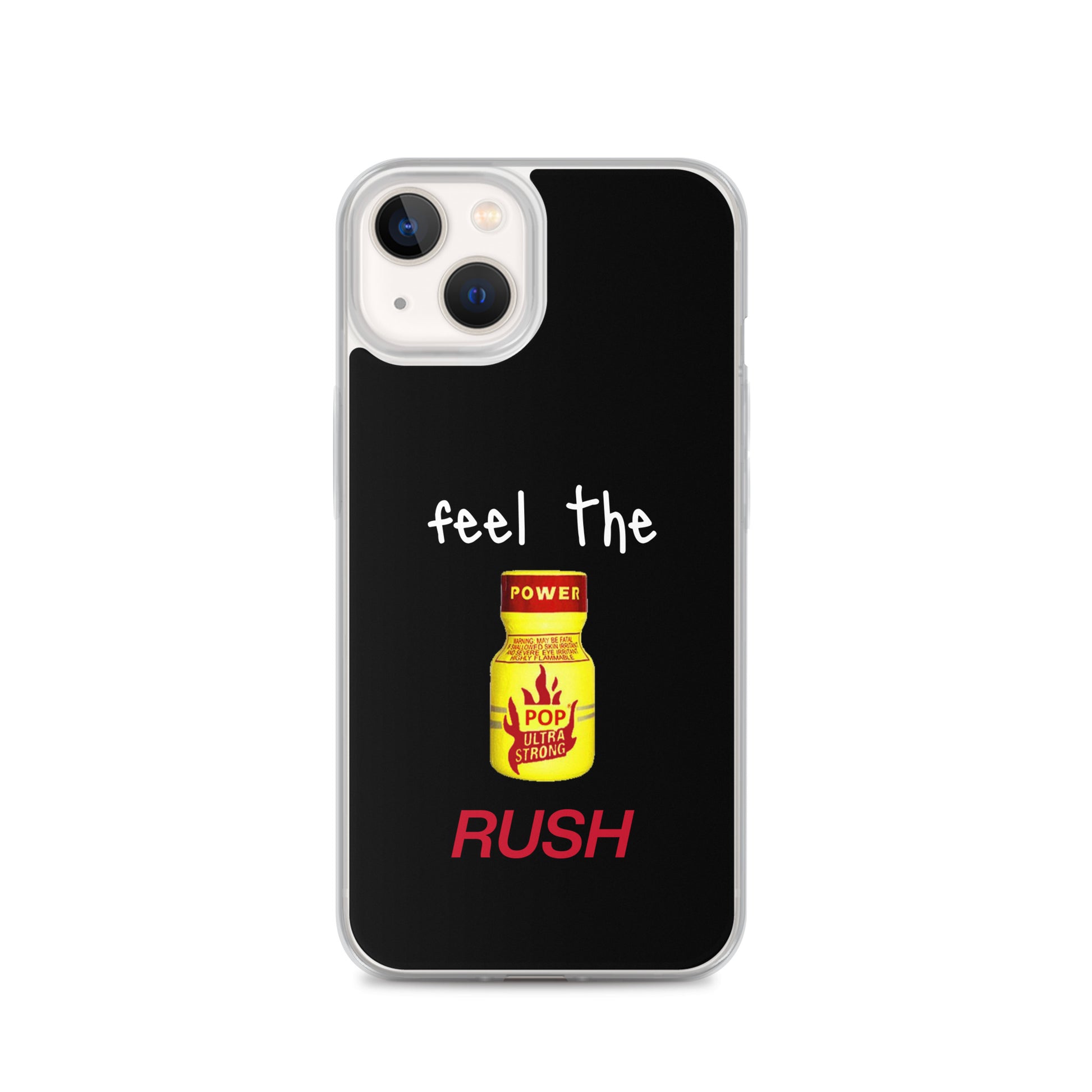 Feel The Rush Apple iPhone Cell Phone Case iPhone 13 clear-case-for-iphone-iphone-13-case-on-phone-64127761a69c8