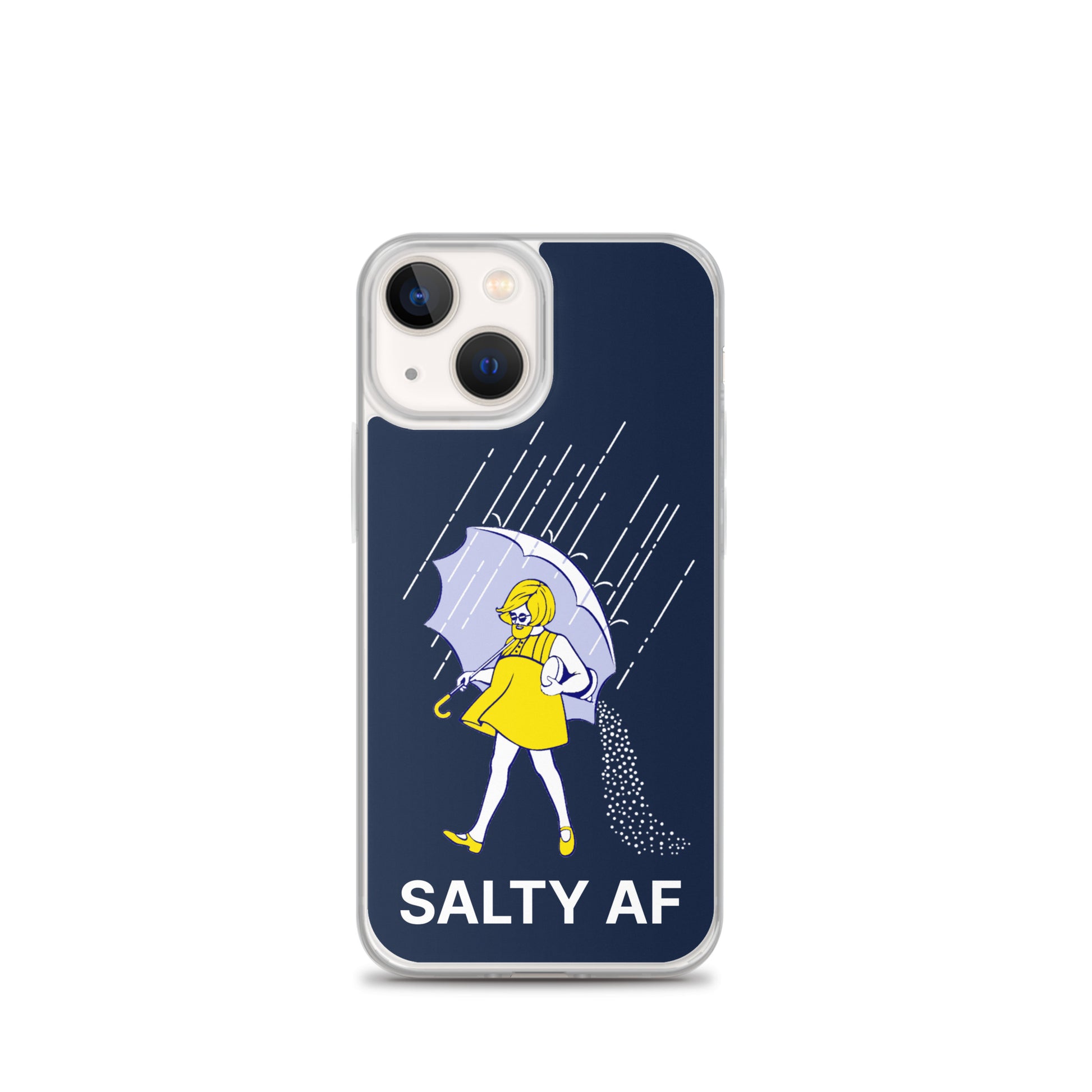 Salty AF Apple iPhone Cell Phone Case iPhone 13 mini clear-case-for-iphone-iphone-13-mini-case-on-phone-64125c383b675