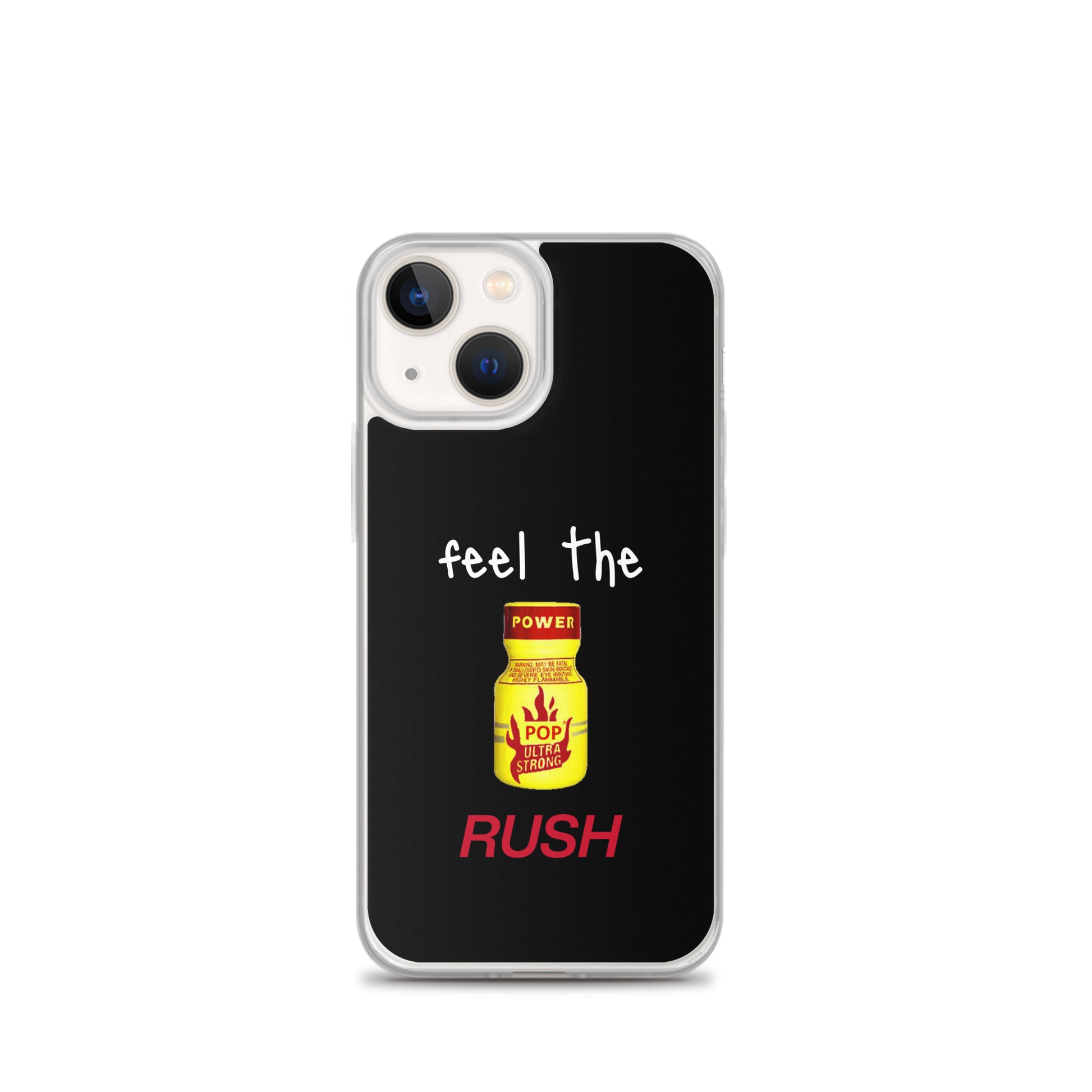 Feel The Rush Apple iPhone Cell Phone Case iPhone 13 mini clear-case-for-iphone-iphone-13-mini-case-on-phone-64127761a667b