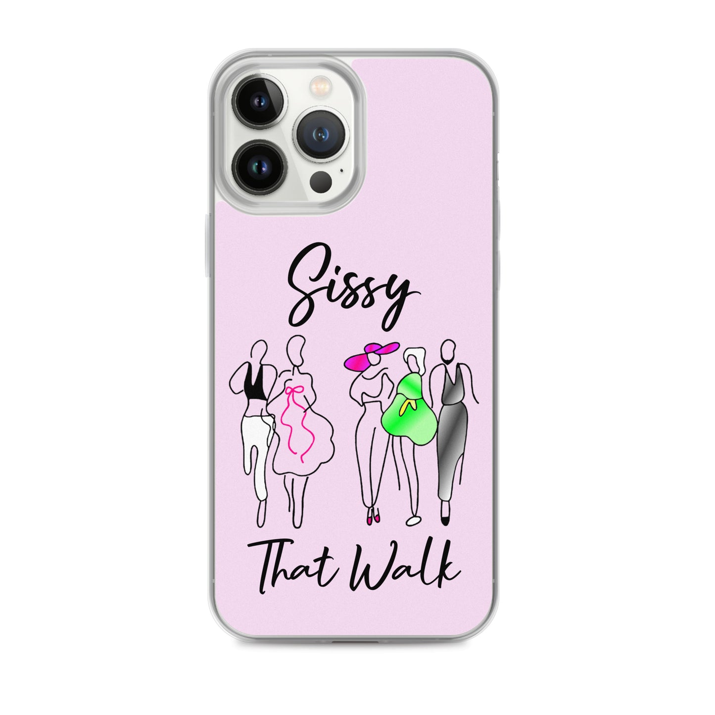 Sissy That Walk Apple iPhone Cell Phone Case iPhone 13 Pro Max clear-case-for-iphone-iphone-13-pro-max-case-on-phone-6412734e15398