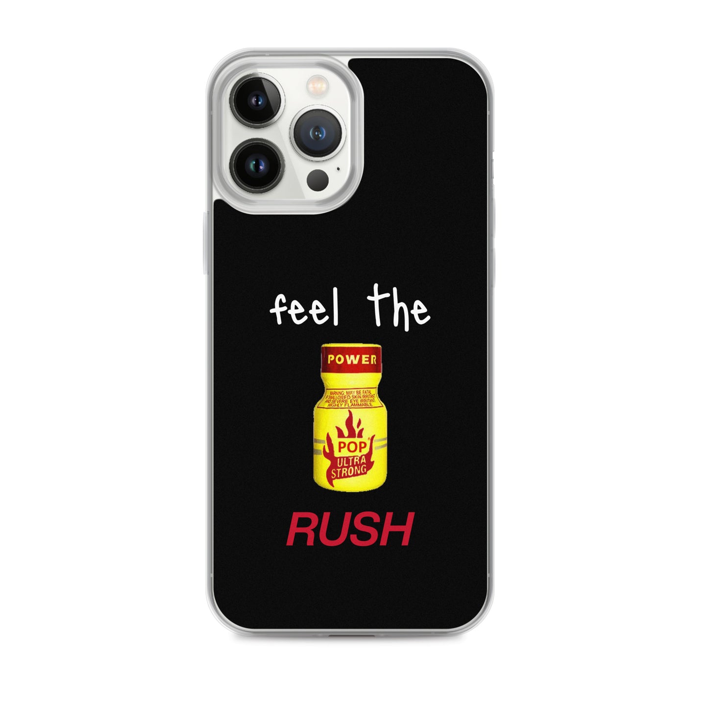 Feel The Rush Apple iPhone Cell Phone Case iPhone 13 Pro Max clear-case-for-iphone-iphone-13-pro-max-case-on-phone-64127761a67a3