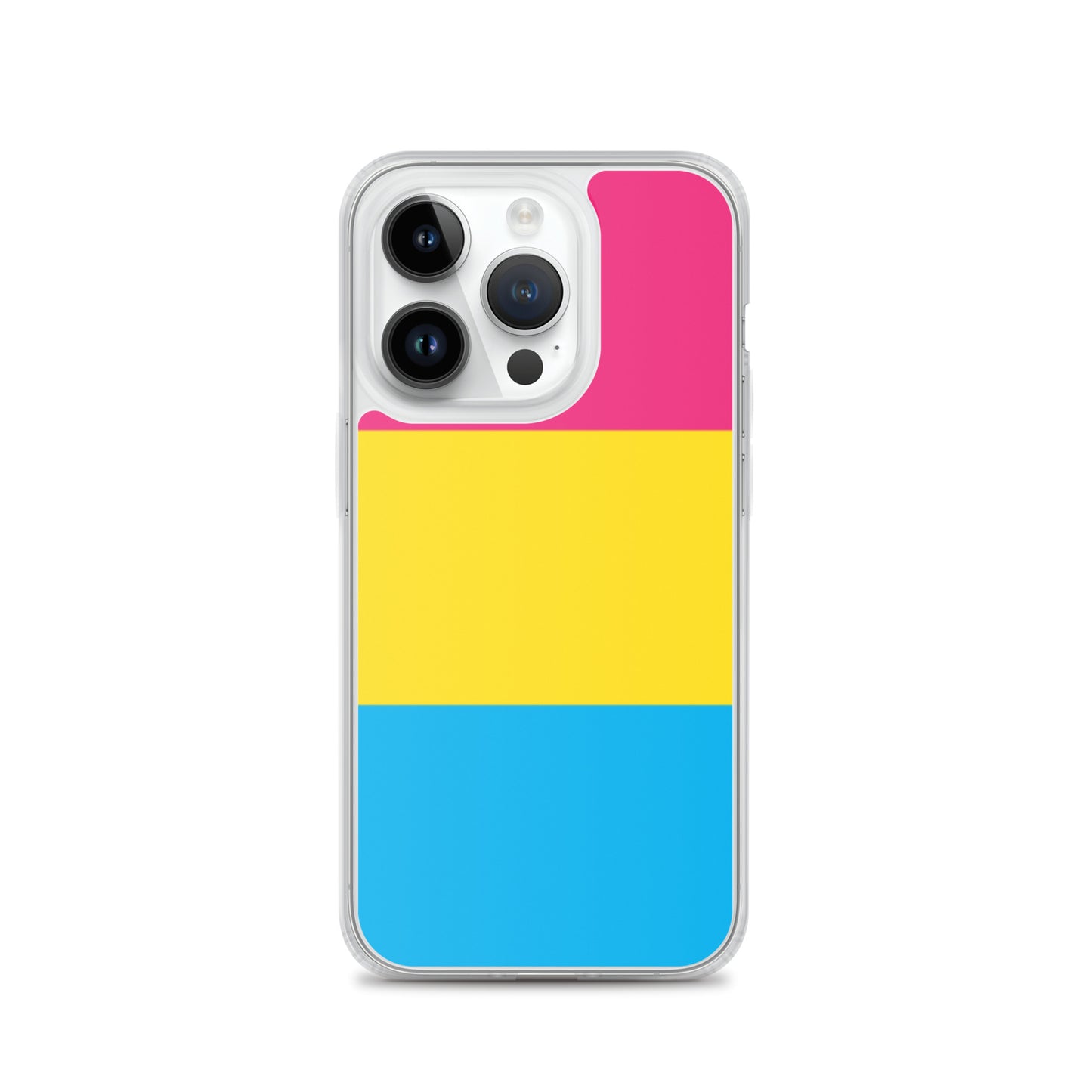 Pansexual Pan Pride Apple iPhone Case iPhone 14 Pro Pansexual clear-case-for-iphone-iphone-14-pro-case-on-phone-642f578818707