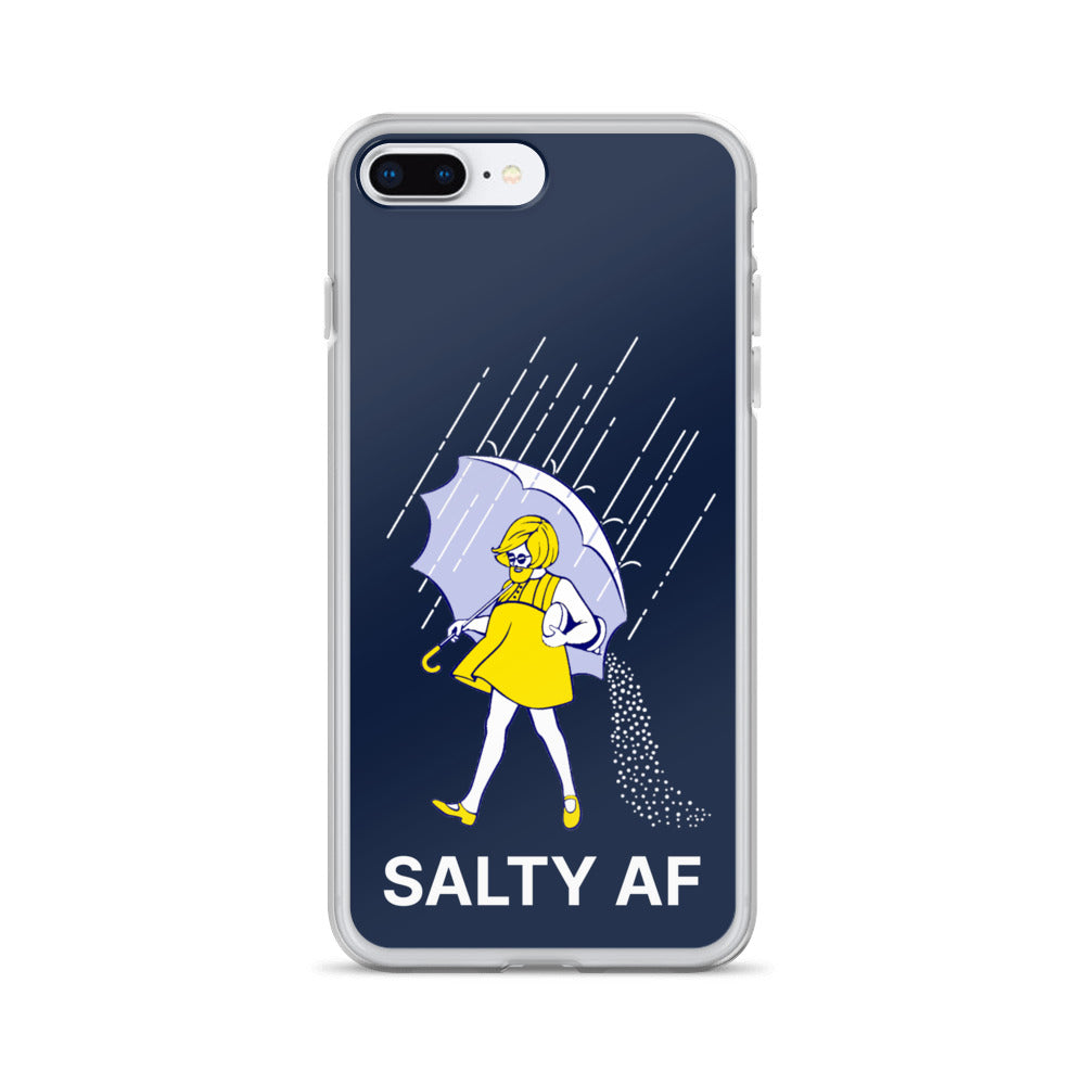 Salty AF Apple iPhone Cell Phone Case clear-case-for-iphone-iphone-7-plus-8-plus-case-on-phone-64125c383b53b