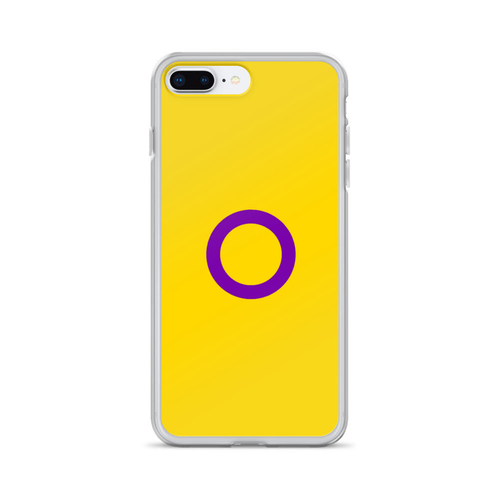 Intersex Pride Flag Apple iPhone Cell Phone Case iPhone 7 8 Intersex clear-case-for-iphone-iphone-7-plus-8-plus-case-on-phone-642f560aa6a13