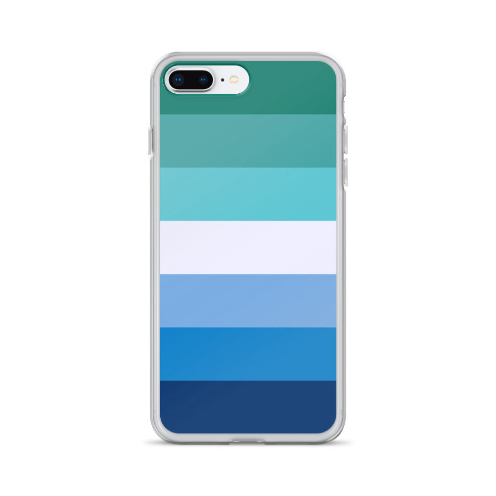 Gay MLM Vincian Pride Apple iPhone Case iPhone 7 8 Gay clear-case-for-iphone-iphone-7-plus-8-plus-case-on-phone-642f59917b5e3