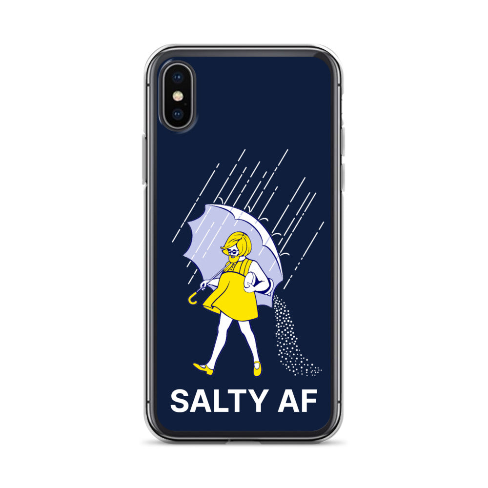 Salty AF Apple iPhone Cell Phone Case clear-case-for-iphone-iphone-x-xs-case-on-phone-64125c383b99f