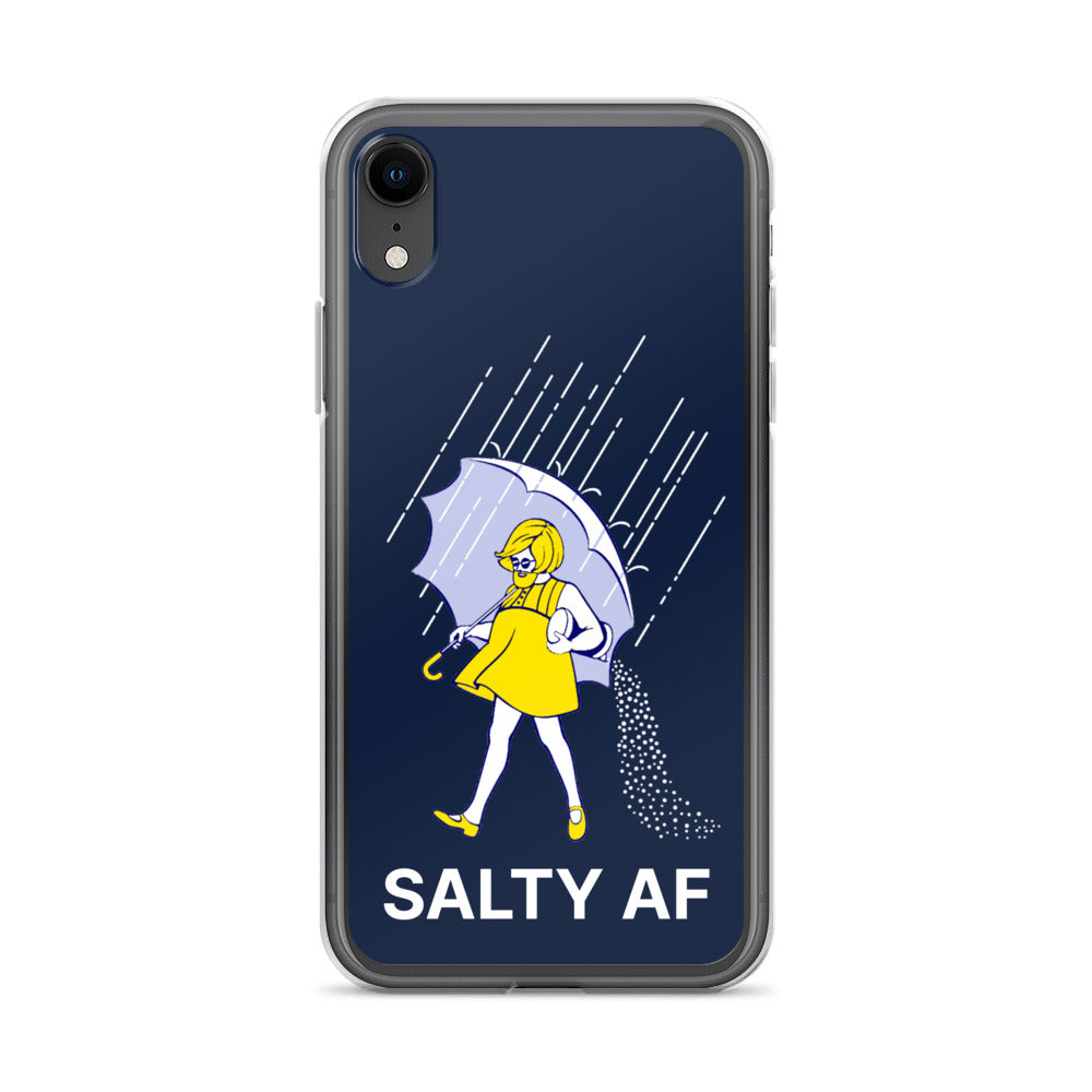 Salty AF Apple iPhone Cell Phone Case clear-case-for-iphone-iphone-xr-case-on-phone-64125c383baf2