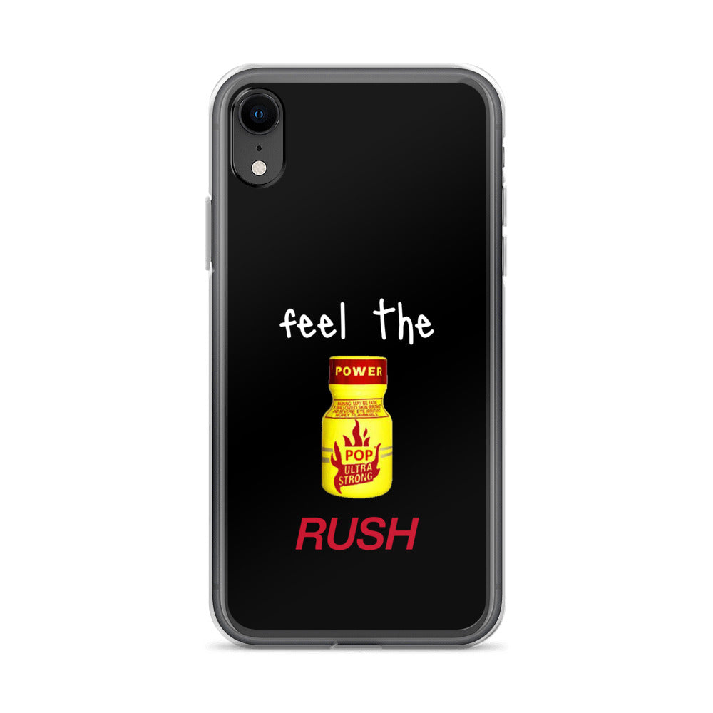 Feel The Rush Apple iPhone Cell Phone Case iPhone XR clear-case-for-iphone-iphone-xr-case-on-phone-64127761a6d27