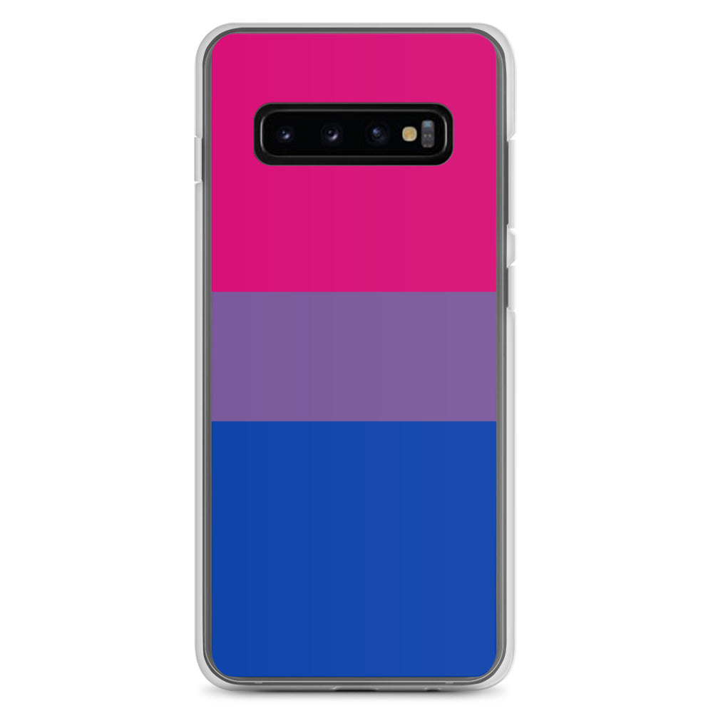 Bisexual Bi Pride Samsung Galaxy Cell Phone Case Samsung Galaxy S10+ Bisexual clear-case-for-samsung-samsung-galaxy-s10--case-on-phone-640a9ac71c65e