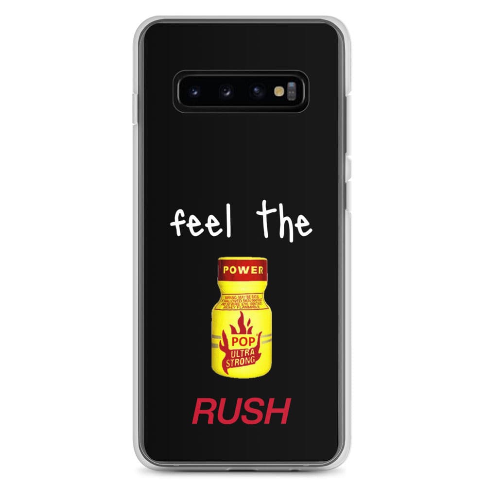 Feel The Rush Samsung Galaxy Cell Phone Case Samsung Galaxy S10+ clear-case-for-samsung-samsung-galaxy-s10--case-on-phone-6412772f4398f