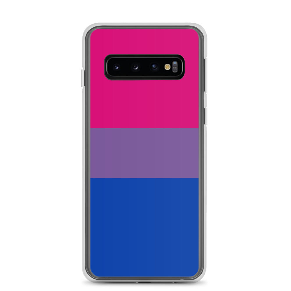 Bisexual Bi Pride Samsung Galaxy Cell Phone Case Samsung Galaxy S10 Bisexual clear-case-for-samsung-samsung-galaxy-s10-case-on-phone-640a9ac71c5e6