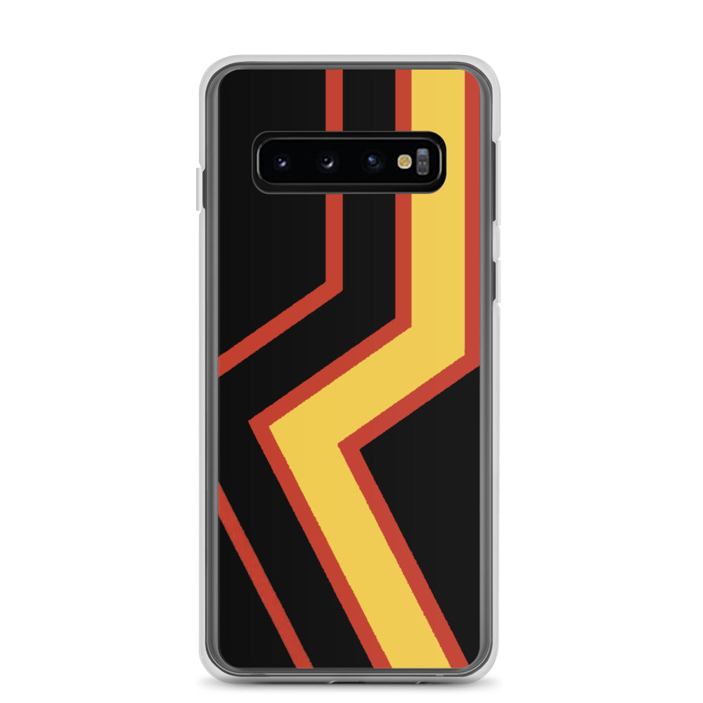 Rubber Latex Pride Flag Samsung Galaxy Cell Phone Case Samsung Galaxy S10 clear-case-for-samsung-samsung-galaxy-s10-case-on-phone-64239760678f4