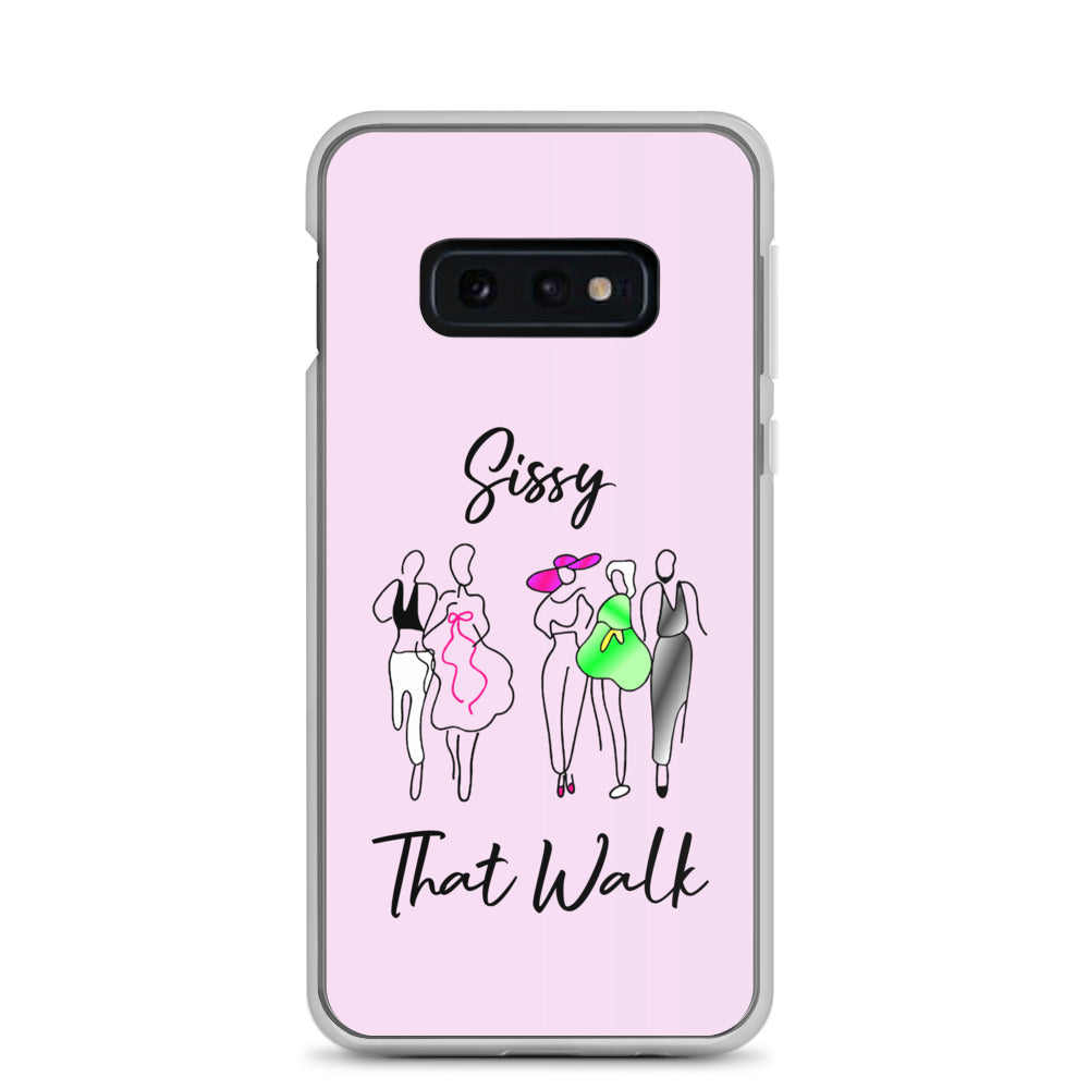 Sissy That Walk Samsung Galaxy Cell Phone Case Samsung Galaxy S10e clear-case-for-samsung-samsung-galaxy-s10e-case-on-phone-6412732668916