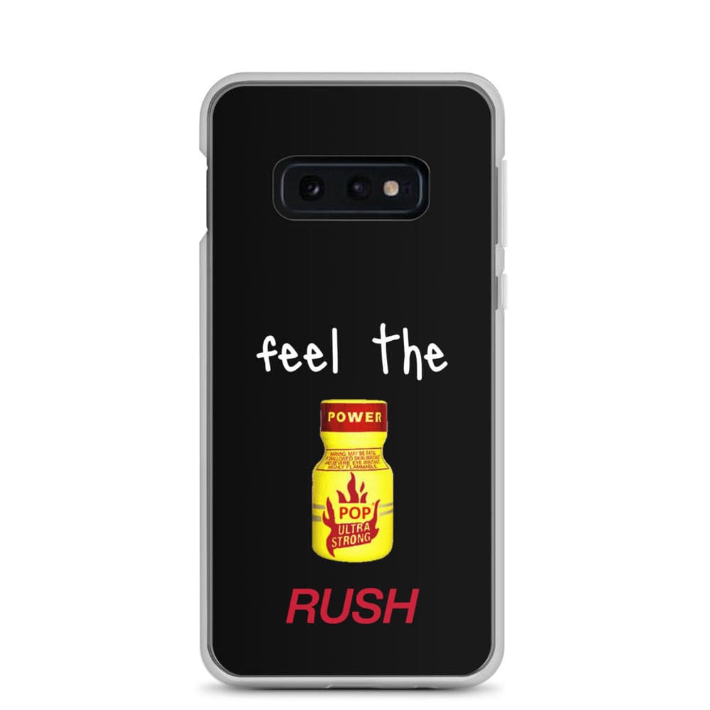 Feel The Rush Samsung Galaxy Cell Phone Case Samsung Galaxy S10e clear-case-for-samsung-samsung-galaxy-s10e-case-on-phone-6412772f43af5