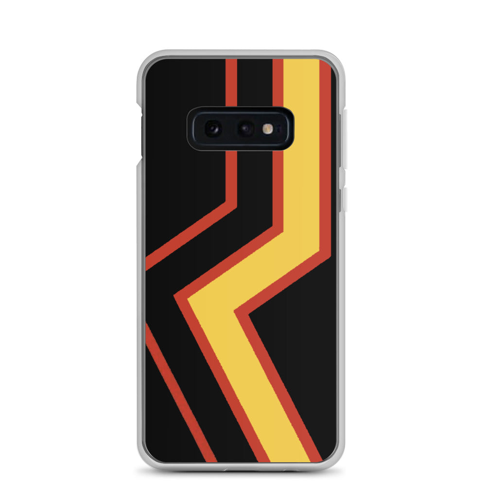 Rubber Latex Pride Flag Samsung Galaxy Cell Phone Case Samsung Galaxy S10e clear-case-for-samsung-samsung-galaxy-s10e-case-on-phone-6423976067b06