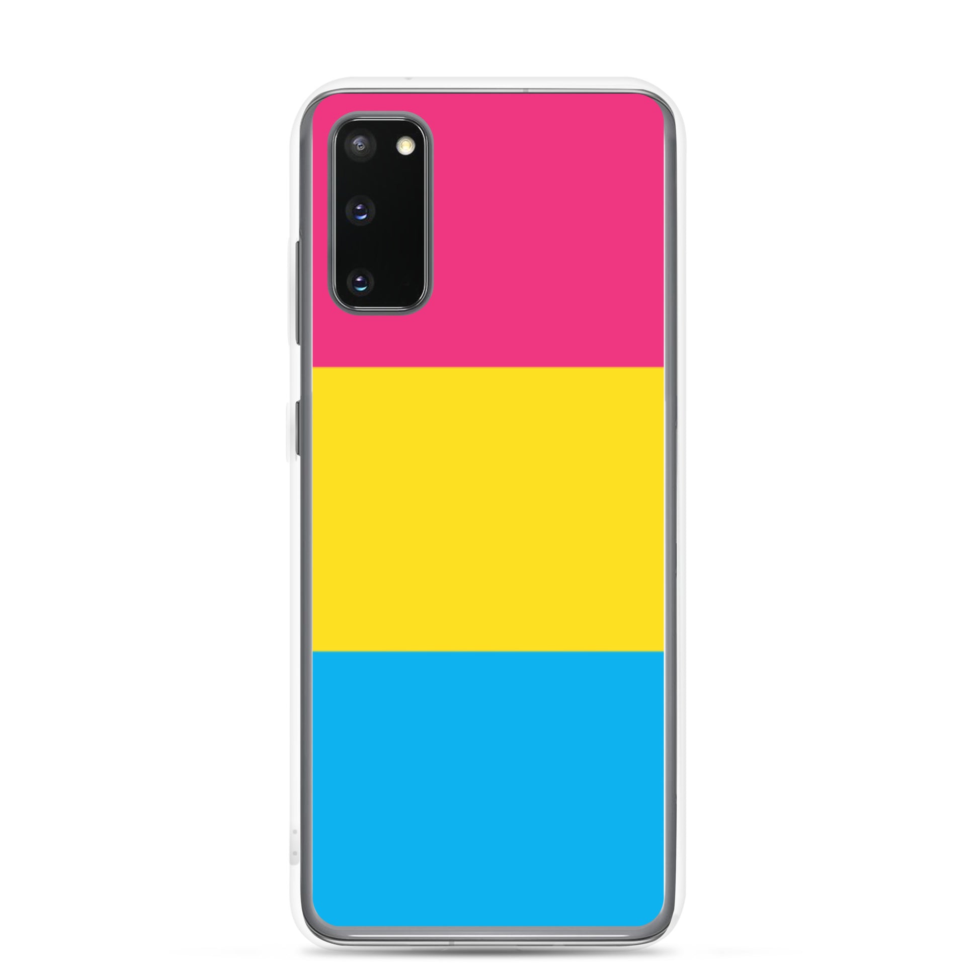 Pansexual Pan Pride Flag Samsung Galaxy Cell Phone Case Samsung Galaxy S20 Pansexual clear-case-for-samsung-samsung-galaxy-s20-case-on-phone-640a9fc6c9777