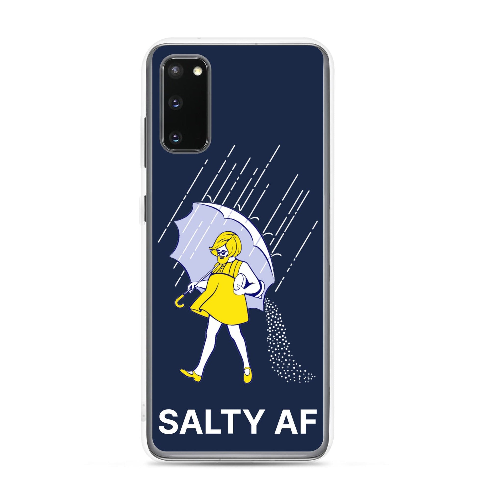 Salty AF Samsung Galaxy Cell Phone Case Samsung Galaxy S20 clear-case-for-samsung-samsung-galaxy-s20-case-on-phone-64125b85403c4