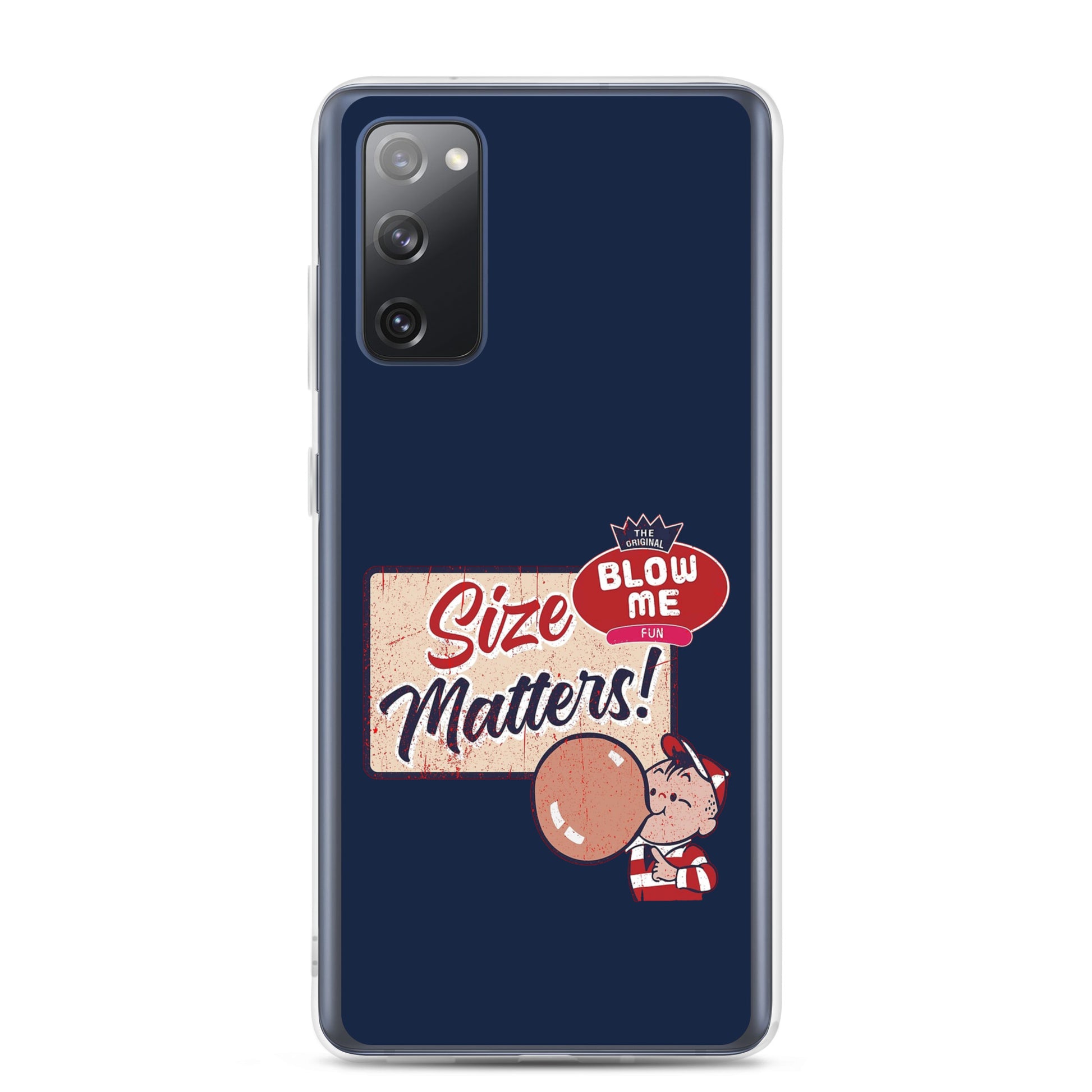 Size Matters Samsung Galaxy Phone Case clear-case-for-samsung-samsung-galaxy-s20-fe-case-on-phone-6412557f0d602