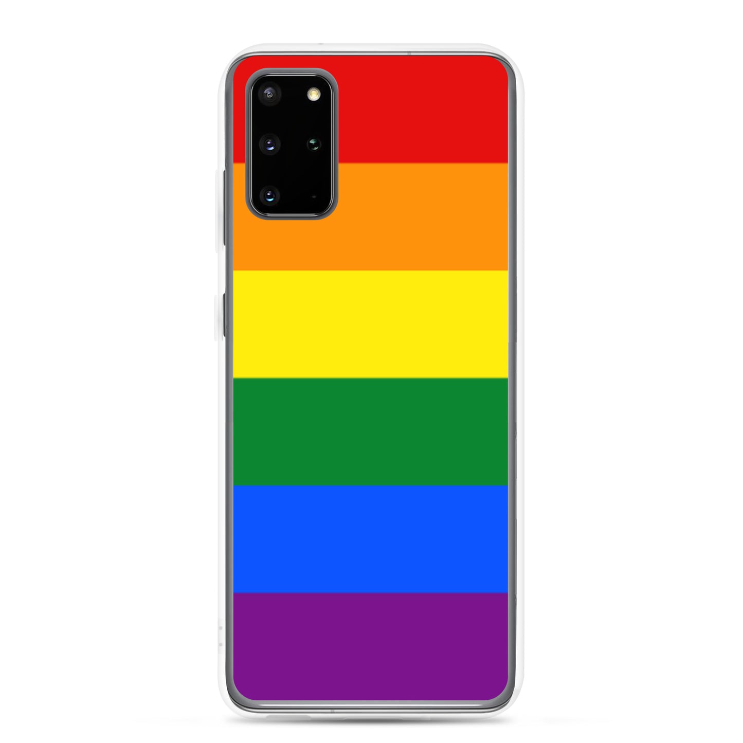 LGBTQ Pride Flag Samsung Galaxy Phone Case Samsung Galaxy S20 Plus Pride clear-case-for-samsung-samsung-galaxy-s20-plus-case-on-phone-640a98e2083a6