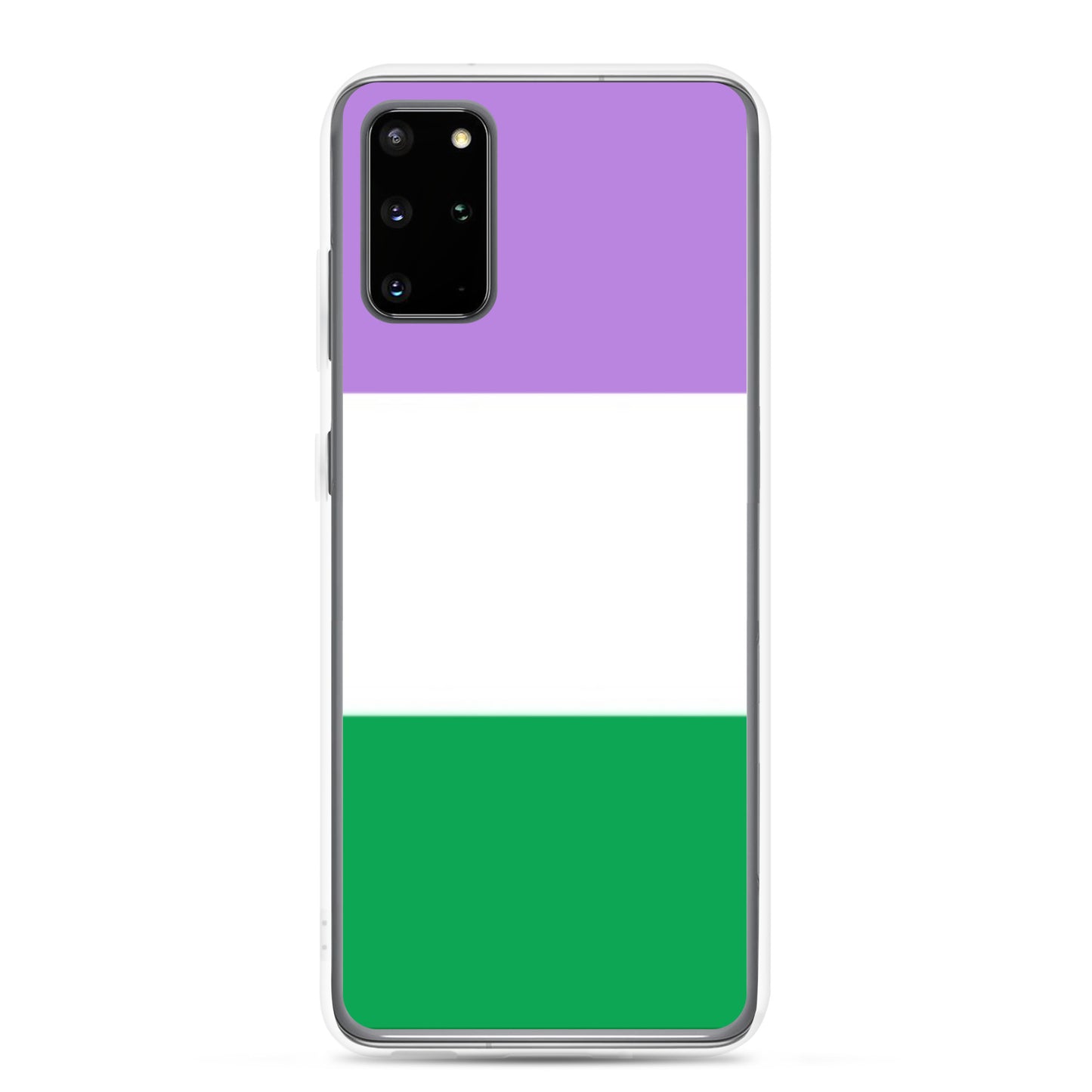 Genderqueer Pride Samsung Galaxy Phone Case Samsung Galaxy S20 Plus Genderqueer clear-case-for-samsung-samsung-galaxy-s20-plus-case-on-phone-640a9cf01faaf