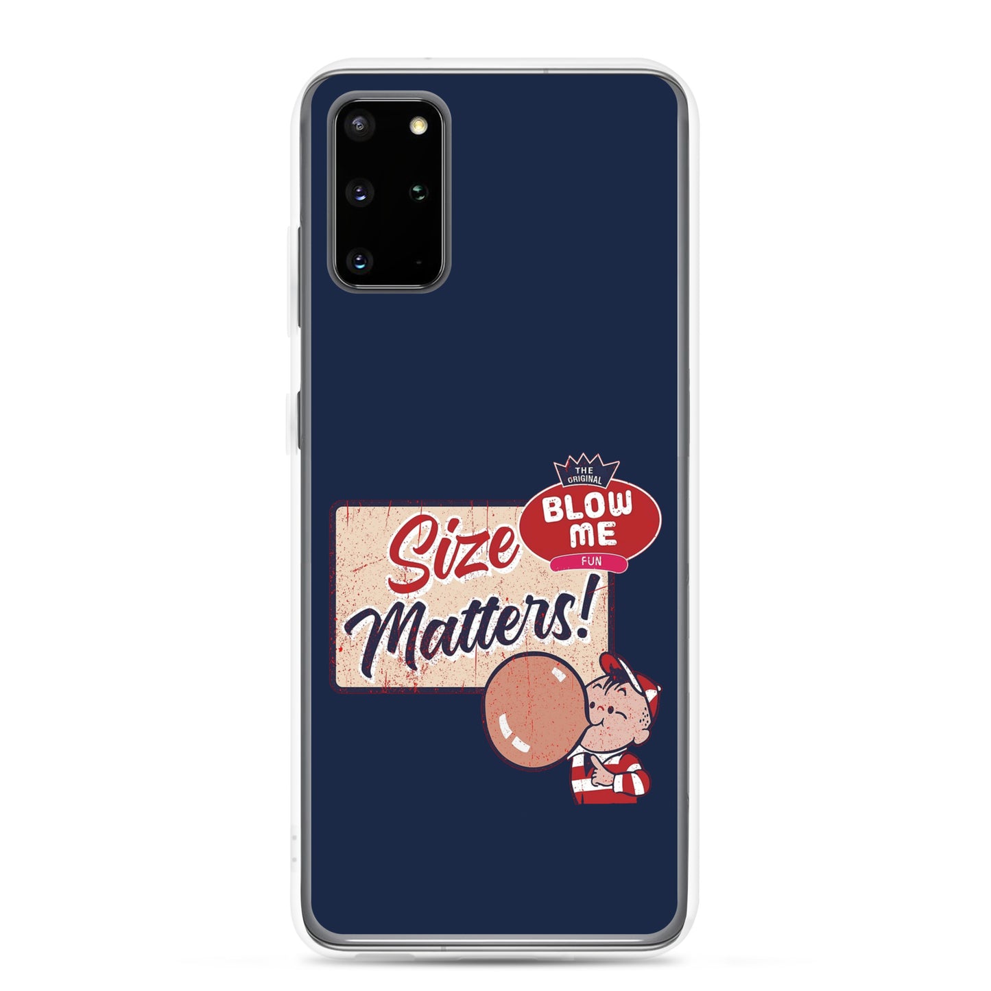 Size Matters Samsung Galaxy Phone Case Samsung Galaxy S20 Plus clear-case-for-samsung-samsung-galaxy-s20-plus-case-on-phone-6412557f0d72d