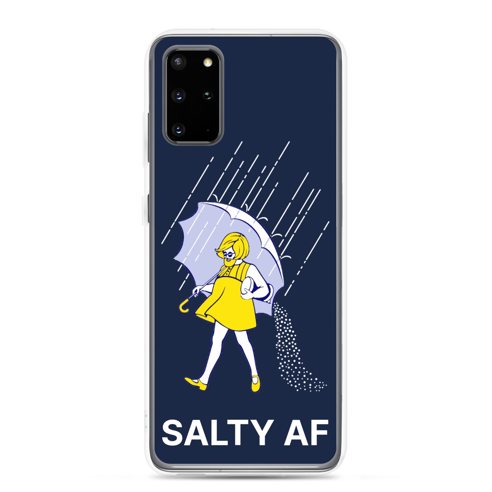 Salty AF Samsung Galaxy Cell Phone Case Samsung Galaxy S20 Plus clear-case-for-samsung-samsung-galaxy-s20-plus-case-on-phone-64125b85404f2