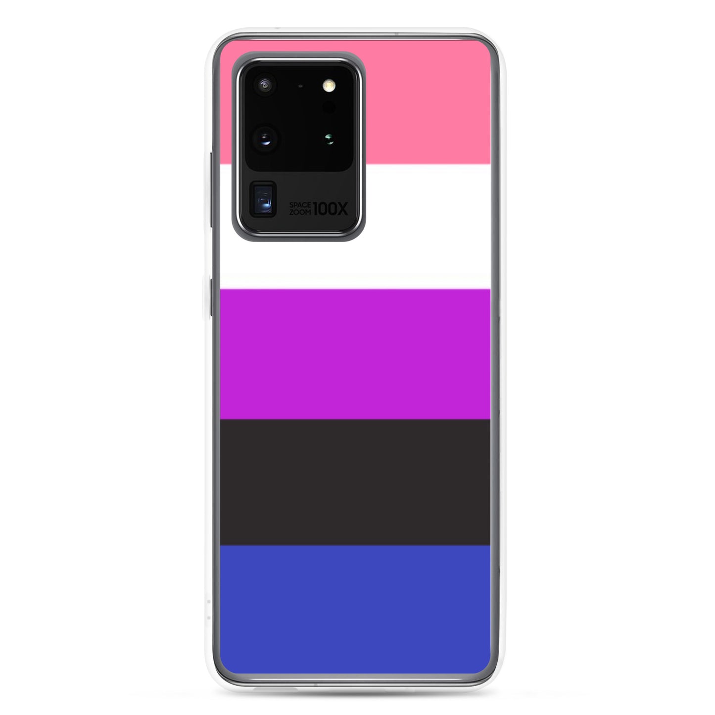 Genderfluid Pride Samsung Galaxy Cell Phone Case Samsung Galaxy S20 Ultra Genderfluid clear-case-for-samsung-samsung-galaxy-s20-ultra-case-on-phone-640a9c35ebcae