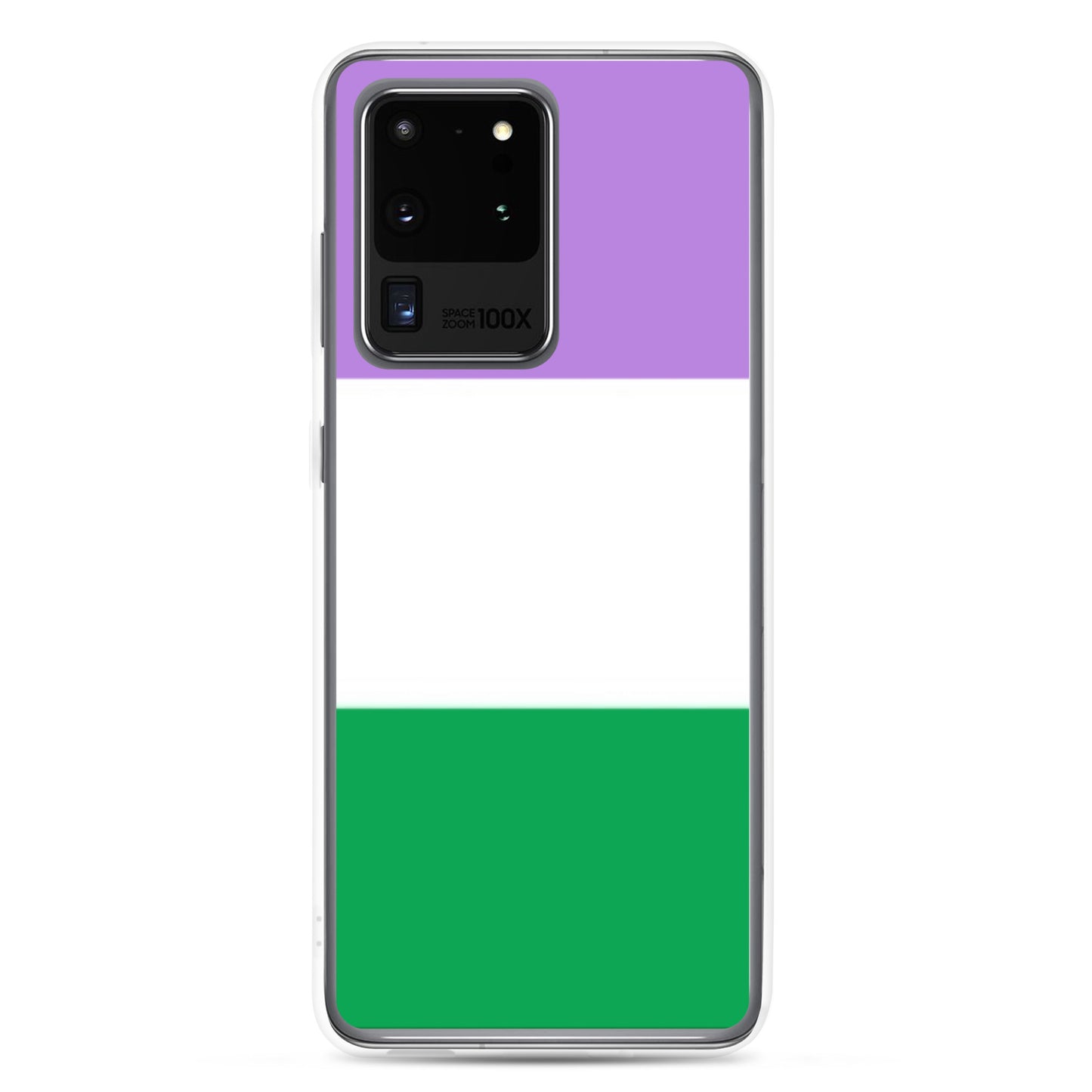 Genderqueer Pride Samsung Galaxy Phone Case Samsung Galaxy S20 Ultra Genderqueer clear-case-for-samsung-samsung-galaxy-s20-ultra-case-on-phone-640a9cf01fadd