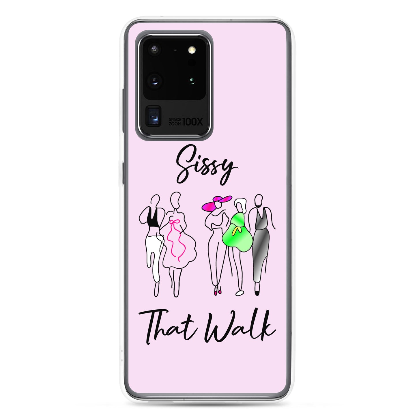 Sissy That Walk Samsung Galaxy Cell Phone Case Samsung Galaxy S20 Ultra clear-case-for-samsung-samsung-galaxy-s20-ultra-case-on-phone-6412732668c12