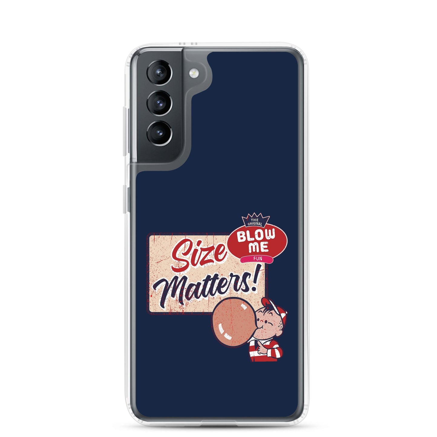 Size Matters Samsung Galaxy Phone Case Samsung Galaxy S21 clear-case-for-samsung-samsung-galaxy-s21-case-on-phone-6412557f0d950