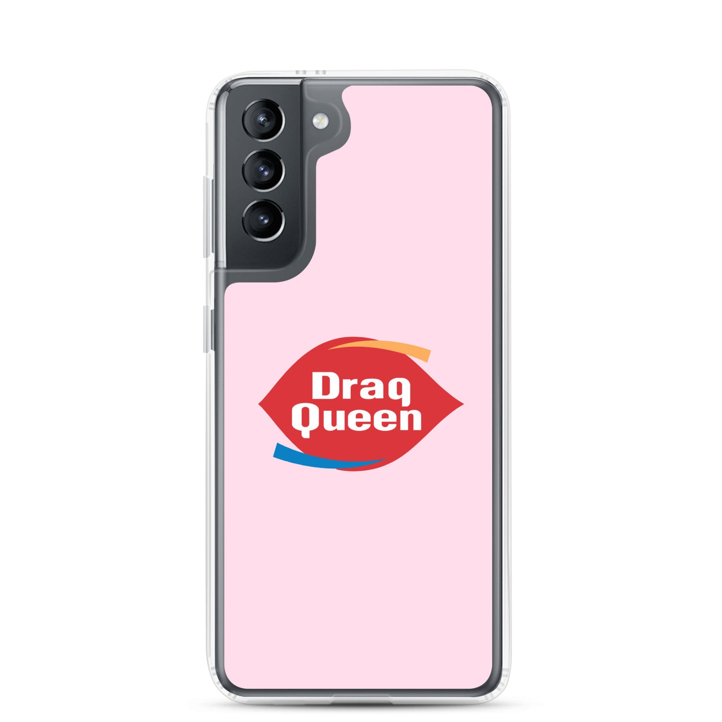 Drag Queen Samsung Galaxy Cell Phone Case Samsung Galaxy S21 clear-case-for-samsung-samsung-galaxy-s21-case-on-phone-64126af51474b