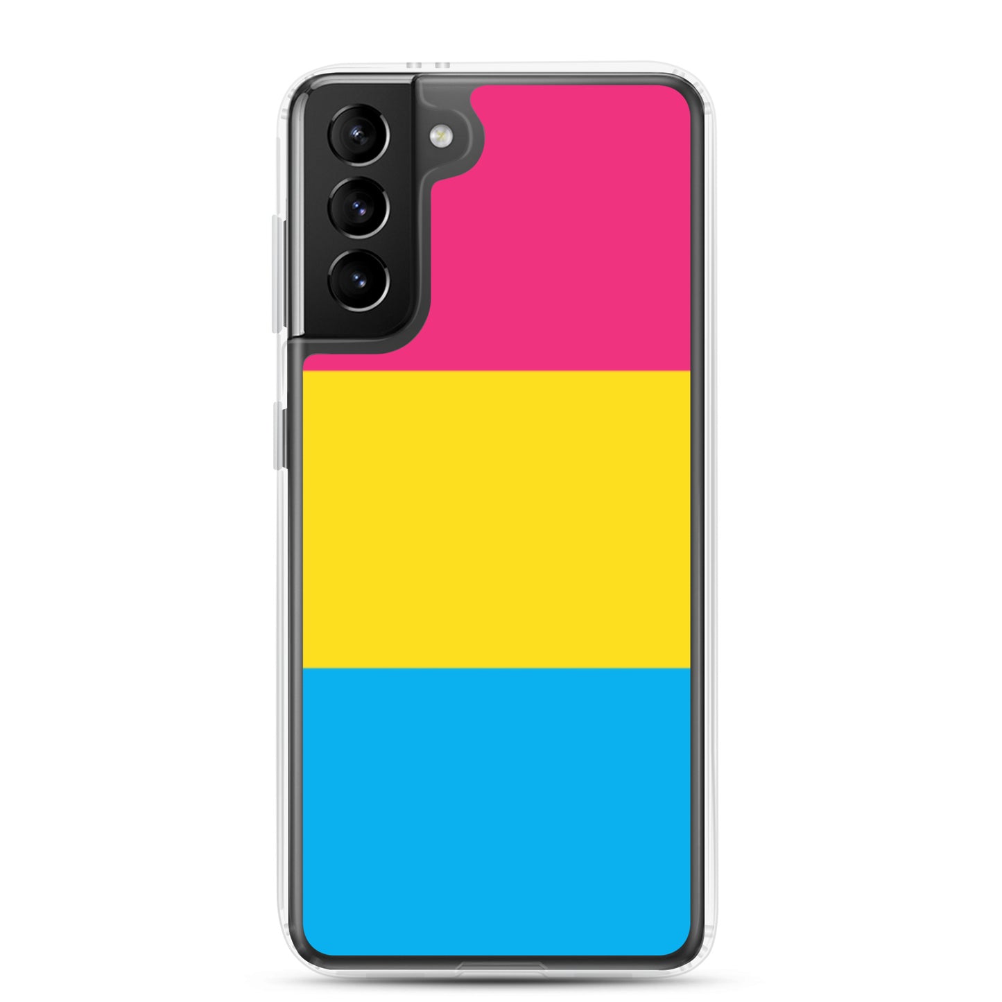 Pansexual Pan Pride Flag Samsung Galaxy Cell Phone Case Samsung Galaxy S21 Plus Pansexual clear-case-for-samsung-samsung-galaxy-s21-plus-case-on-phone-640a9fc6c989a