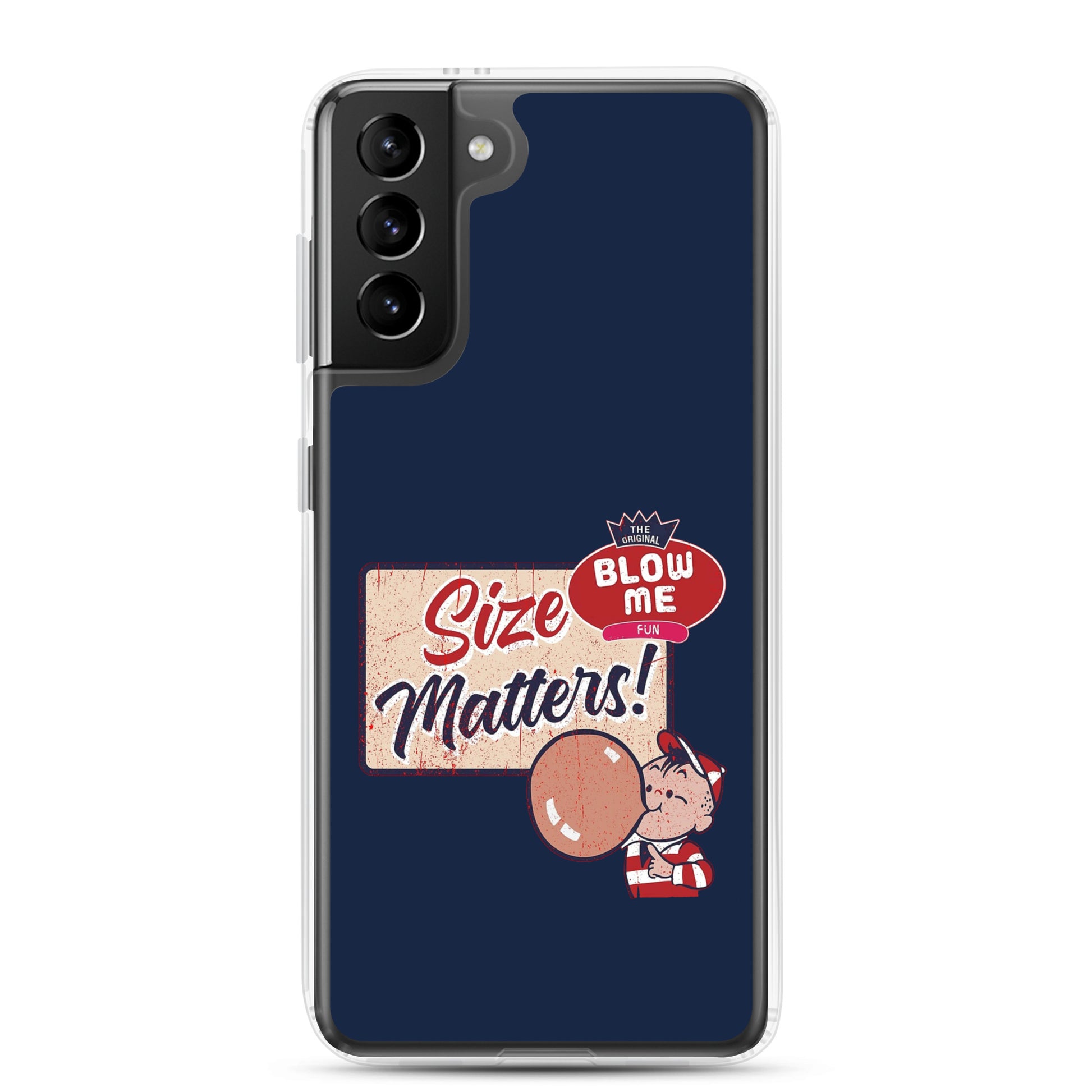 Size Matters Samsung Galaxy Phone Case Samsung Galaxy S21 Plus clear-case-for-samsung-samsung-galaxy-s21-plus-case-on-phone-6412557f0d9fe